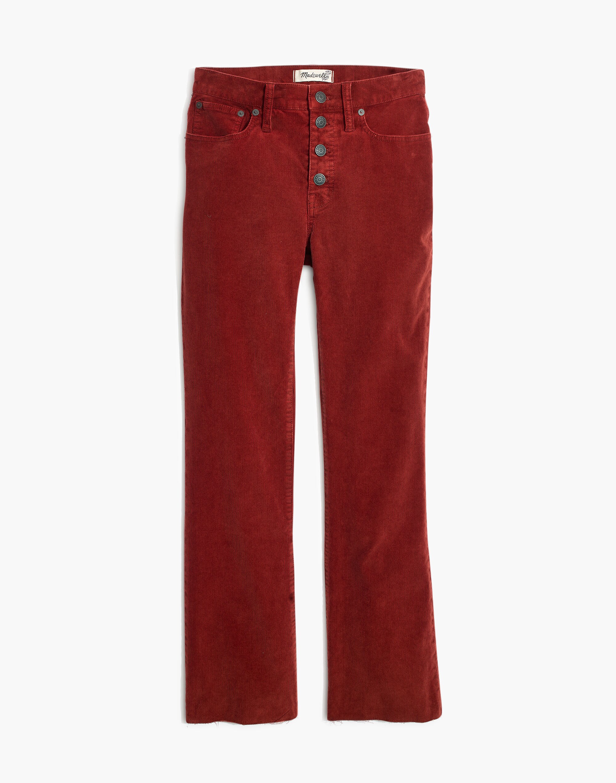 Cali Demi-Boot Jeans: Corduroy Edition