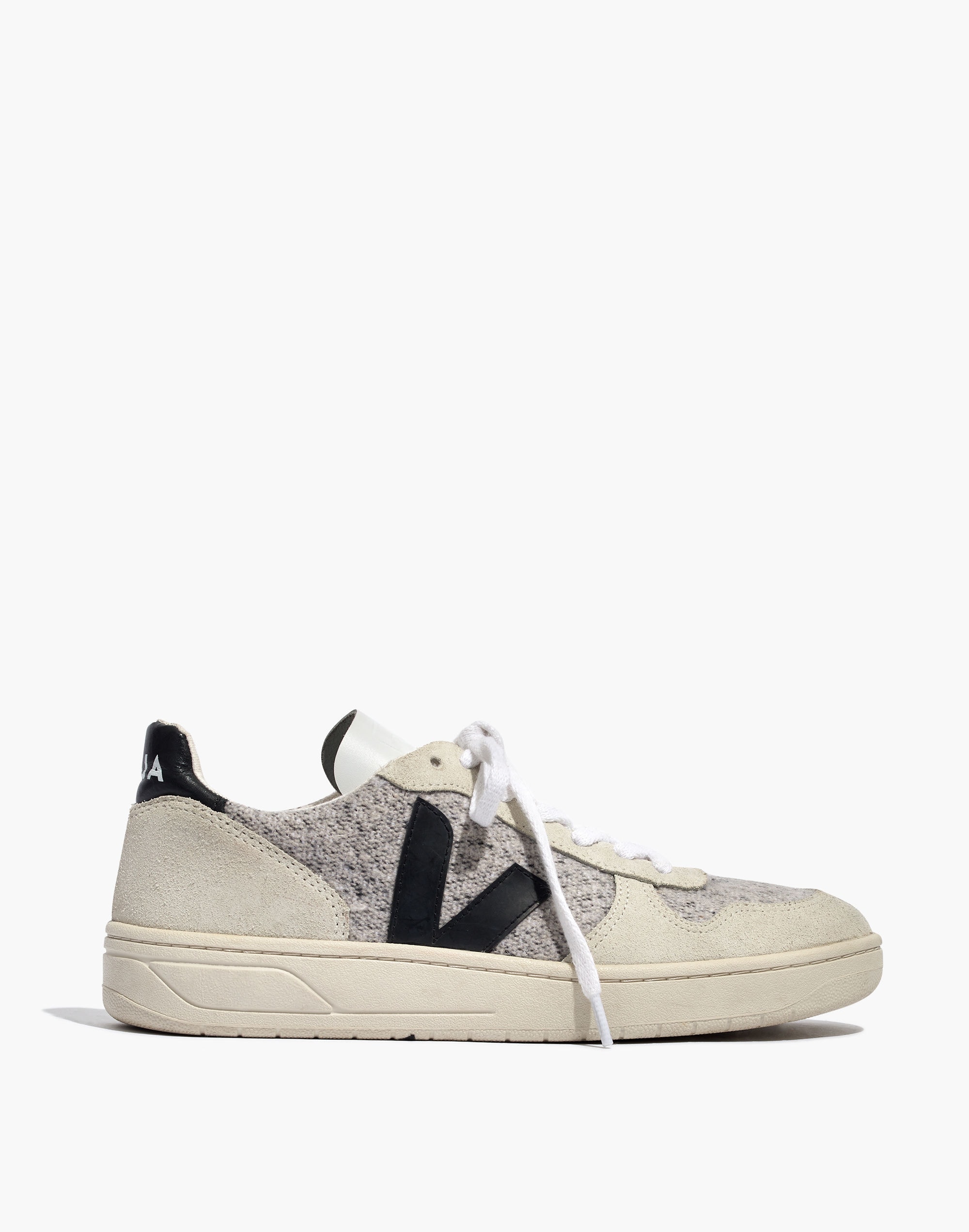 Veja&trade; V-10 Sneakers in Flannel and Suede