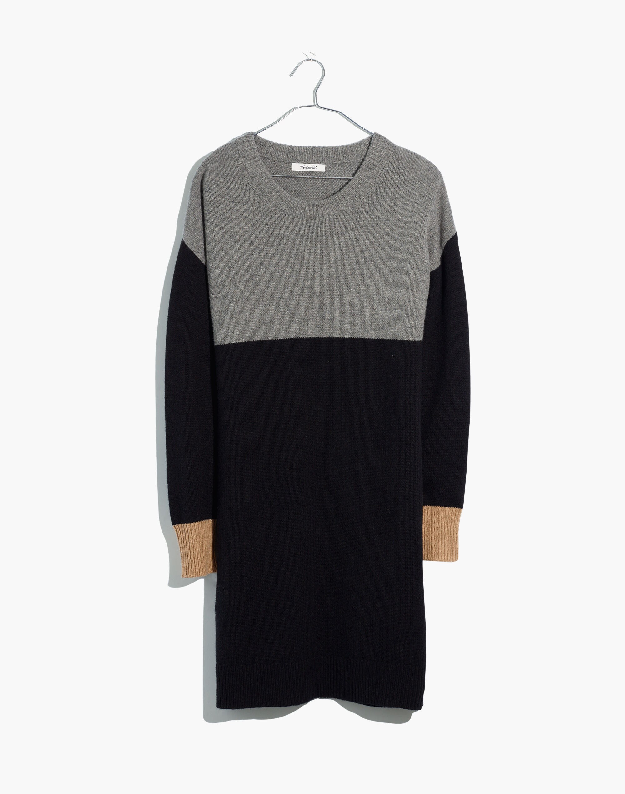 Colorblock Sweater Dress