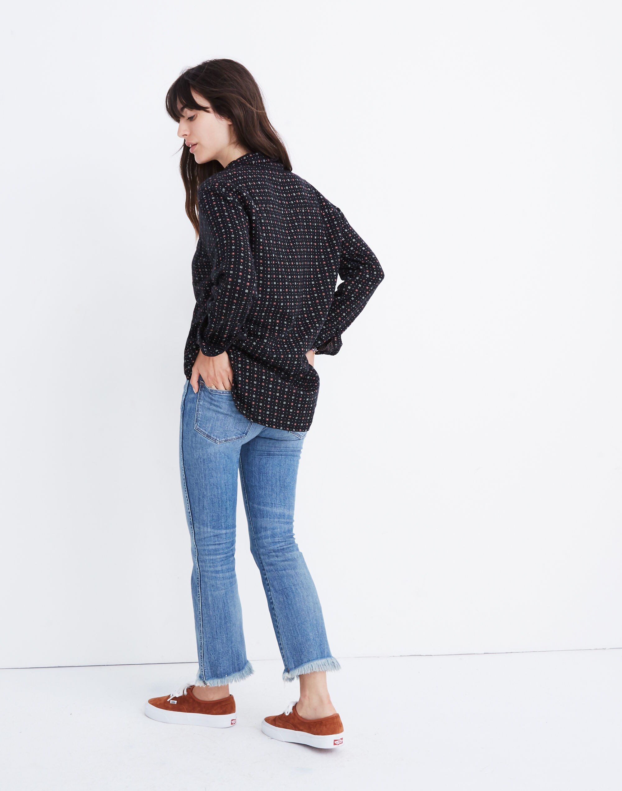 Oversized Ex-Boyfriend Shirt in Mayfair Foulard