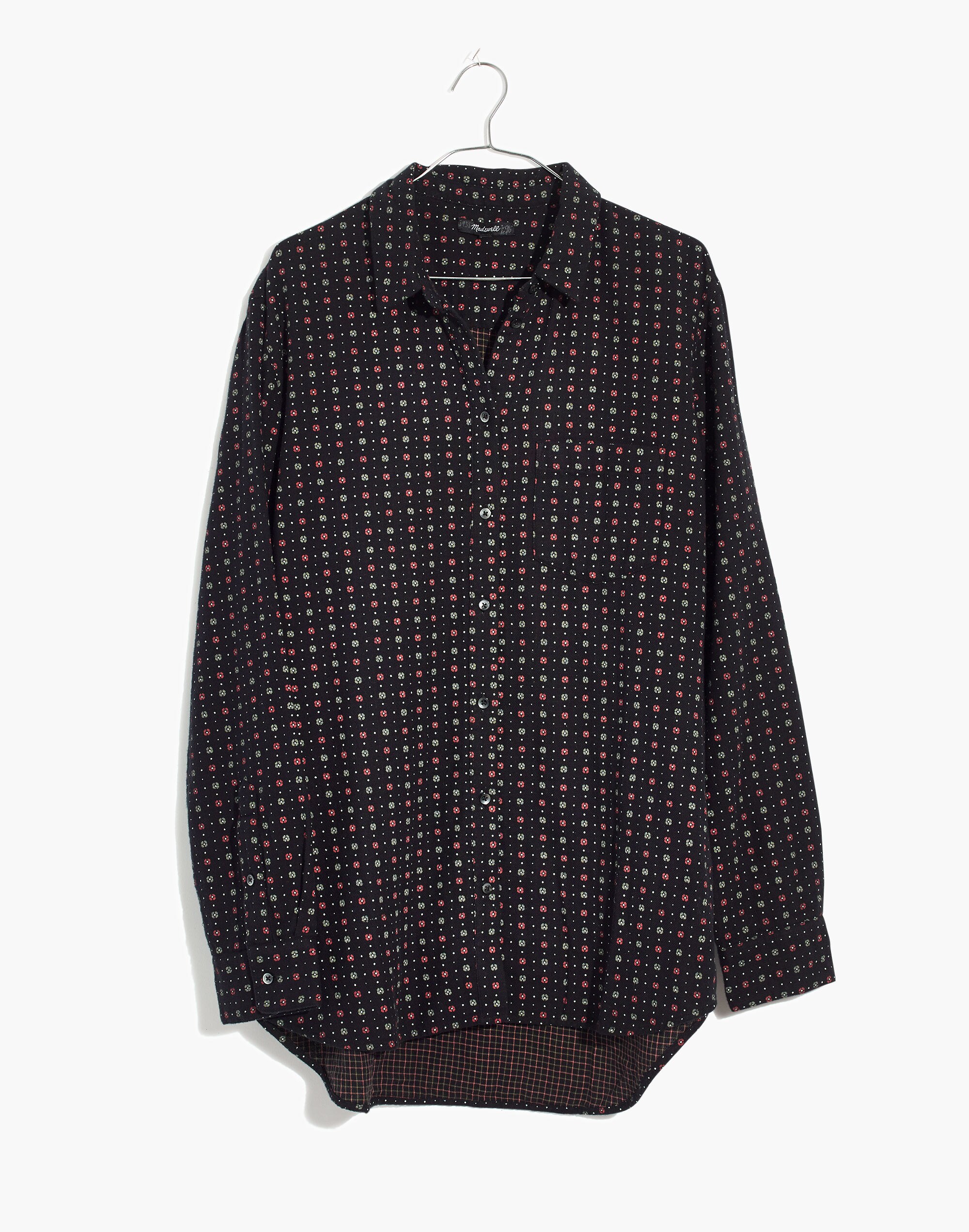 Oversized Ex-Boyfriend Shirt in Mayfair Foulard