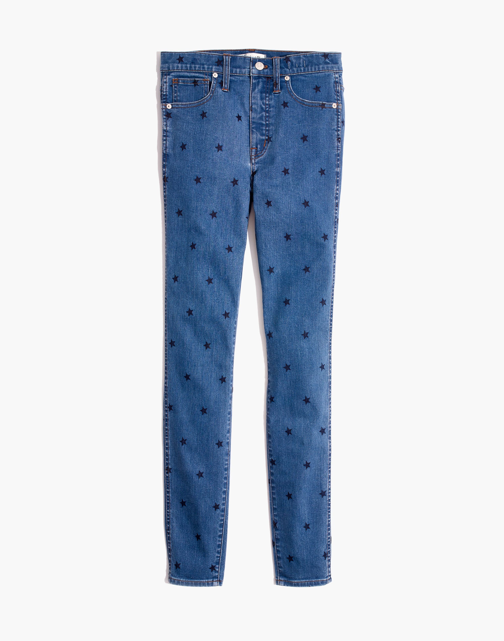10" High-Rise Skinny Jeans in Starry Night