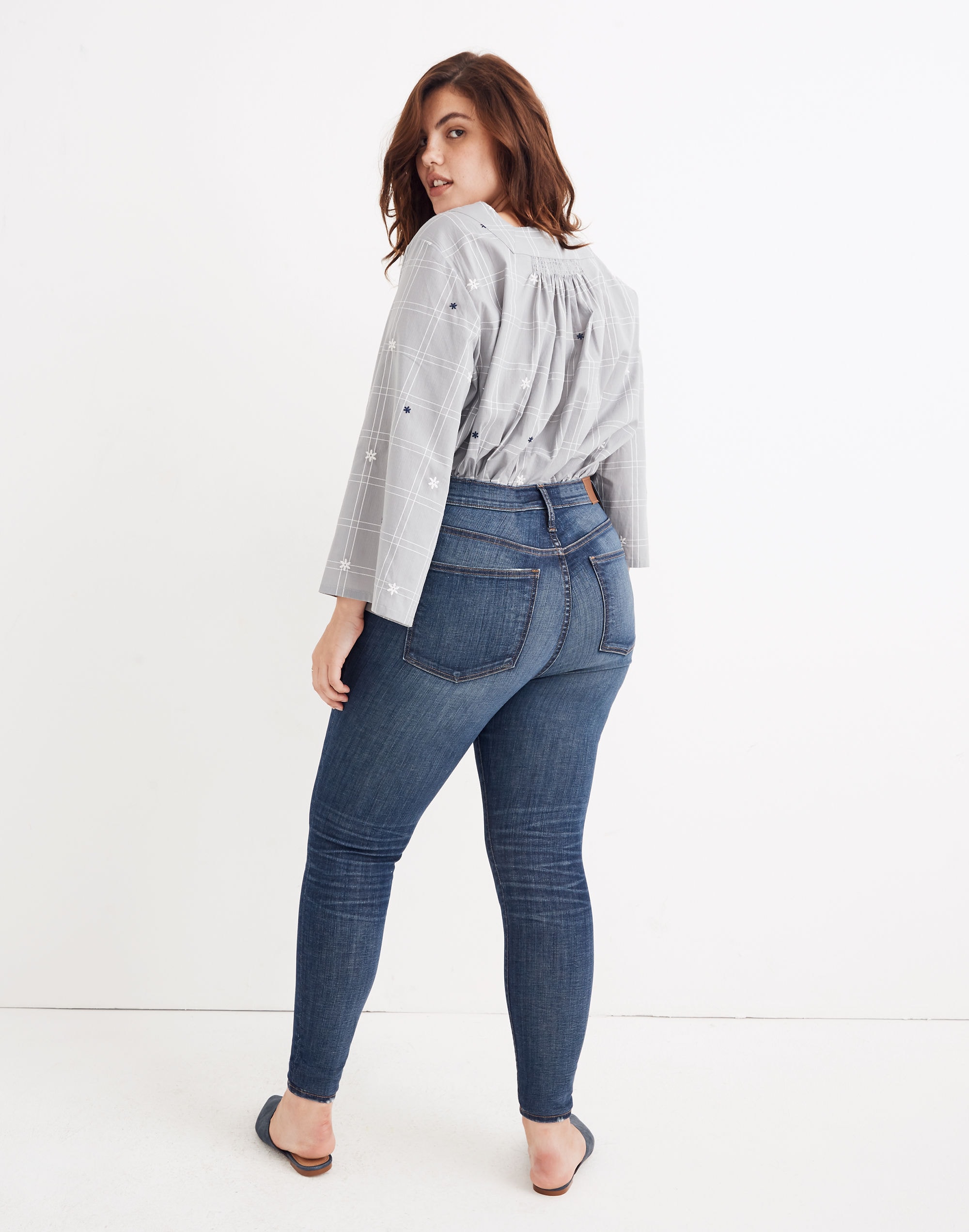 High-Rise Skinny Jeans: Adjustable Edition (Sizes 33-37)