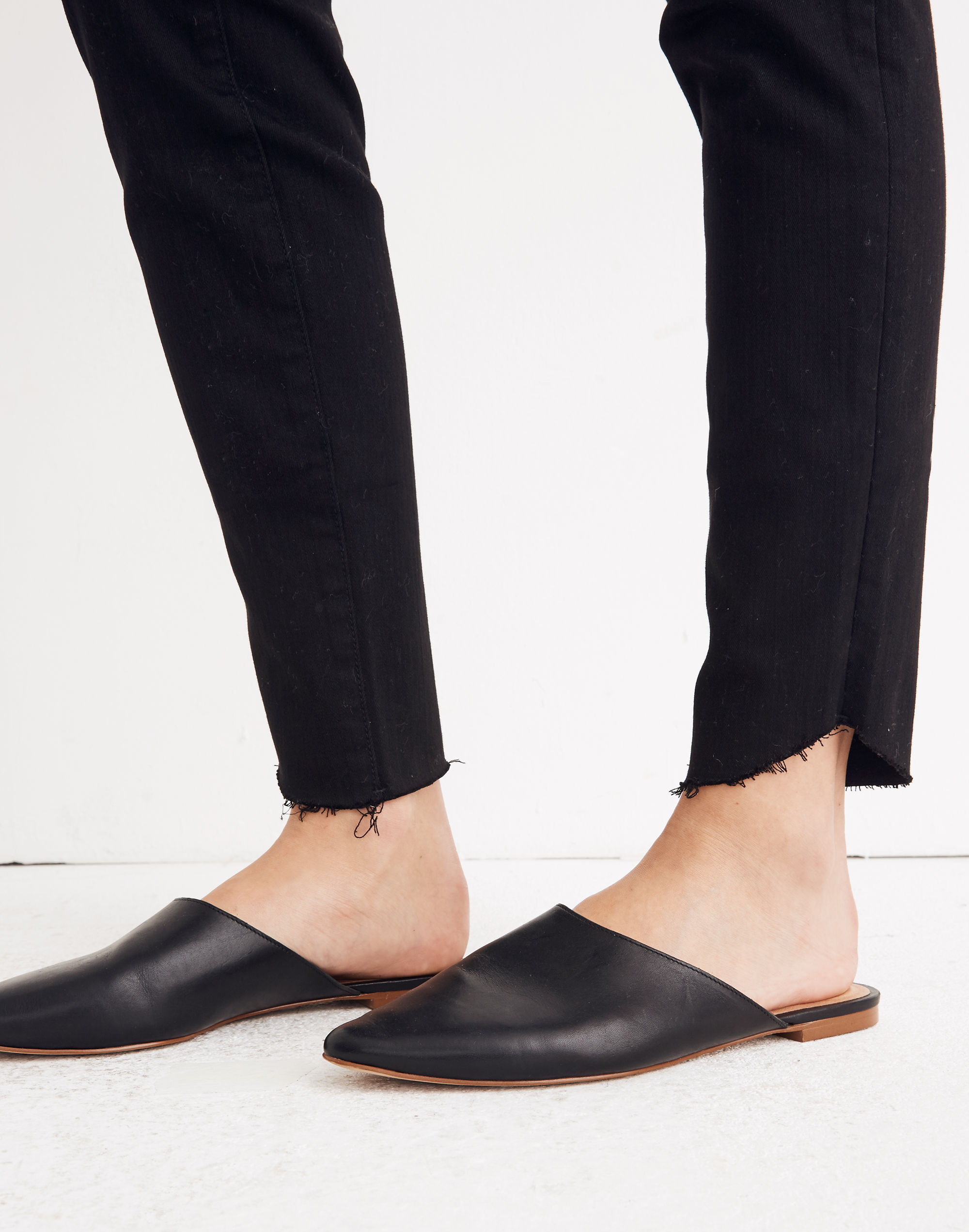 10" High-Rise Skinny Jeans: Tulip-Hem Edition