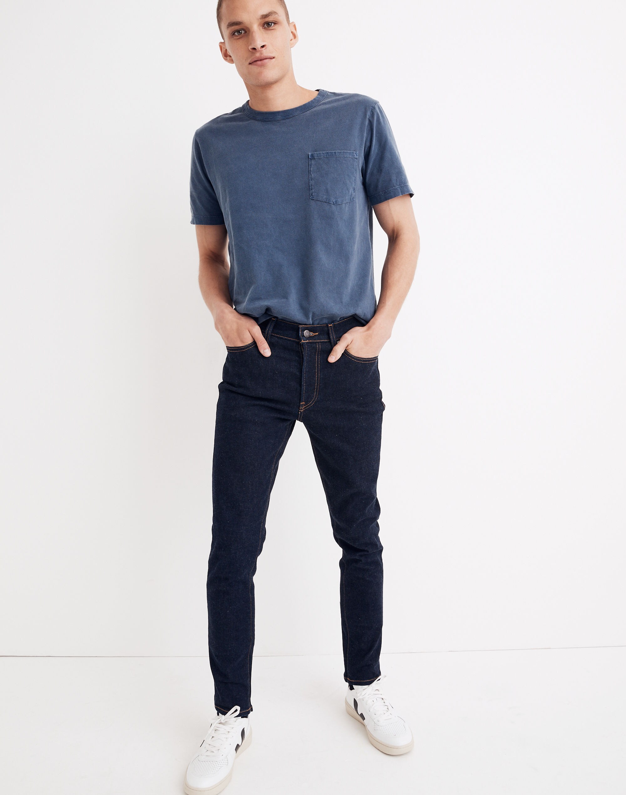 Skinny Jeans in Rinse Wash