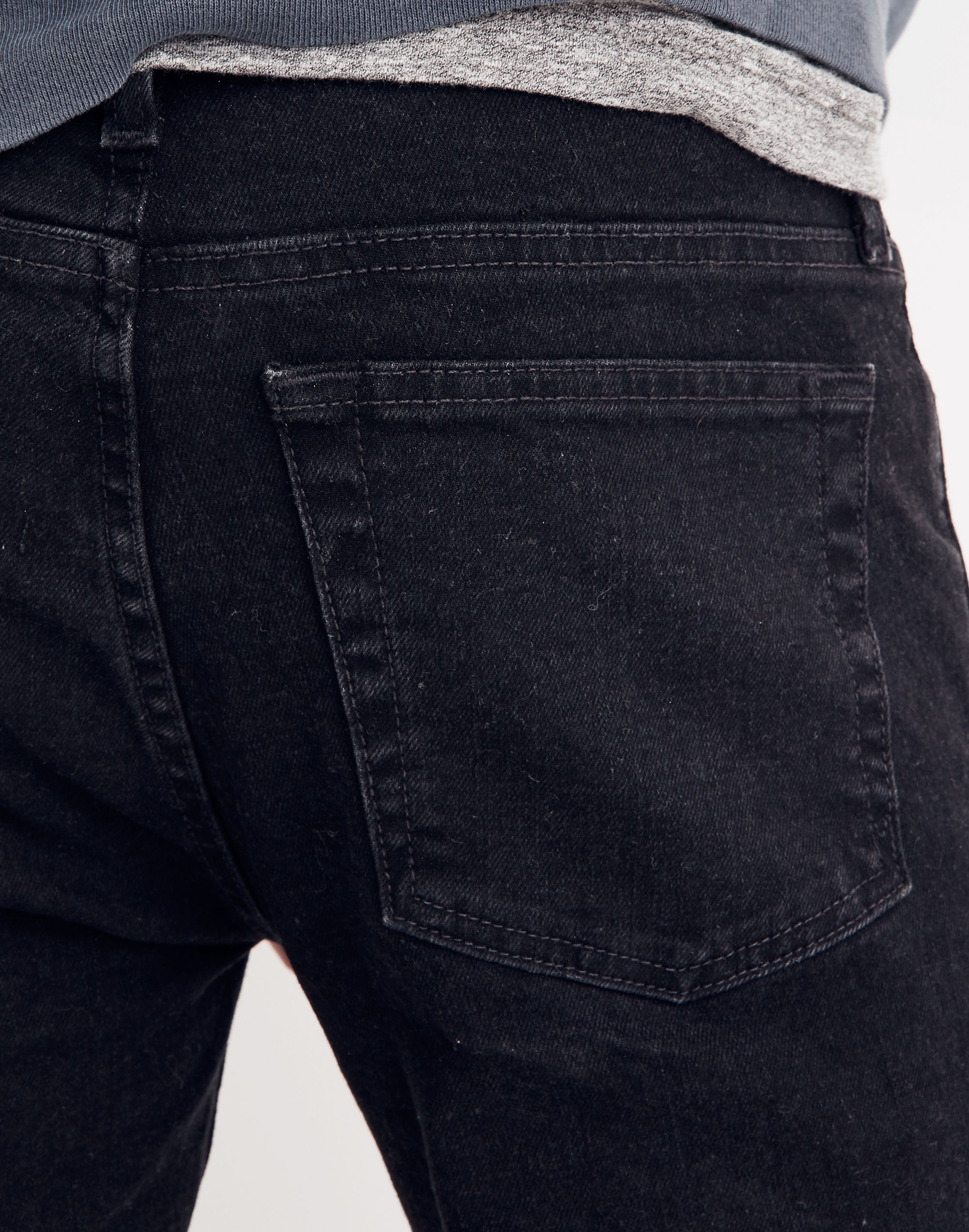 Skinny Jeans in Brooklyn Wash: Ripped Edition