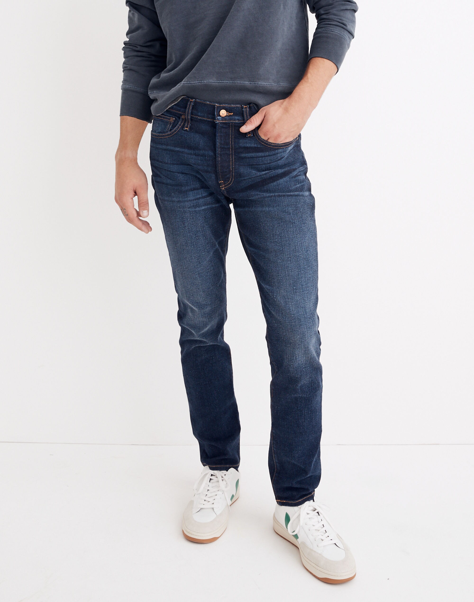 Slim Authentic Flex Jeans in Baxley Wash