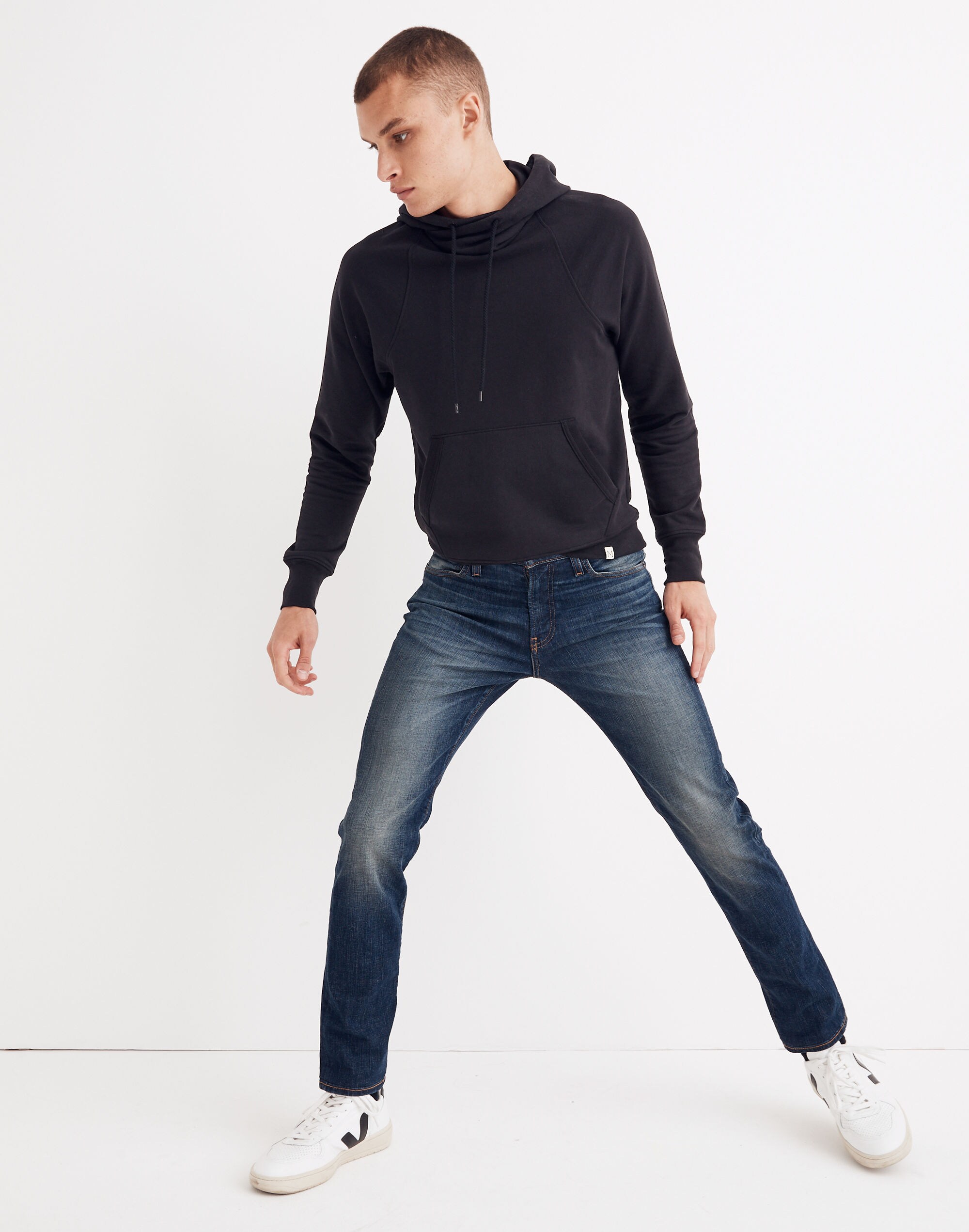 Slim Authentic Flex Jeans in Wayman Wash