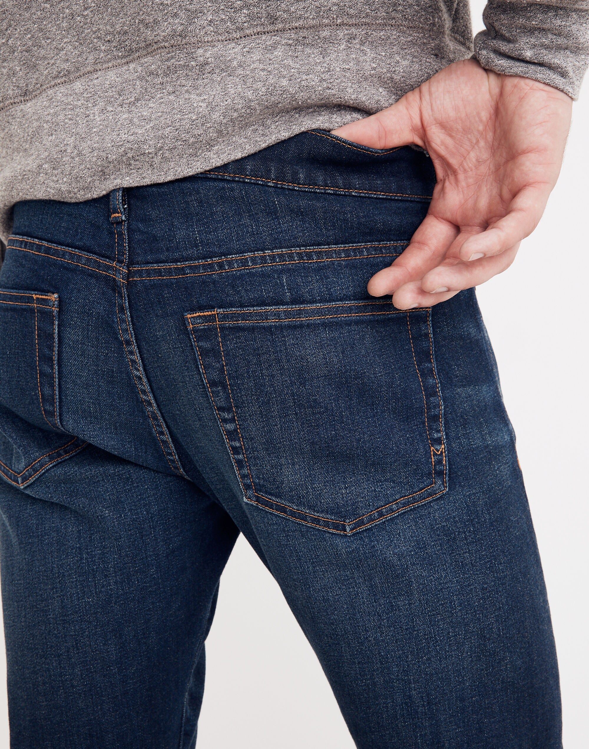 Selvedge Slim Jeans in Aldercreek Wash: Cone White Oak Edition