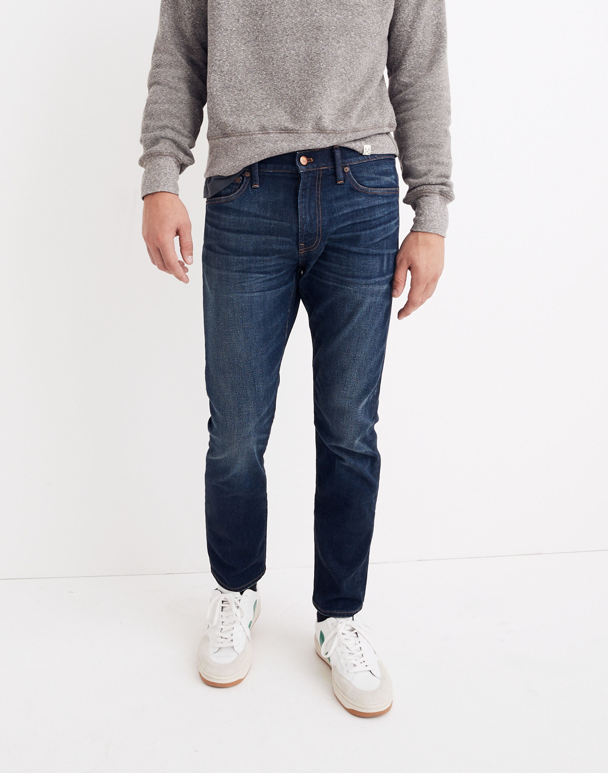 Selvedge Slim Jeans in Aldercreek Wash: Cone White Oak Edition