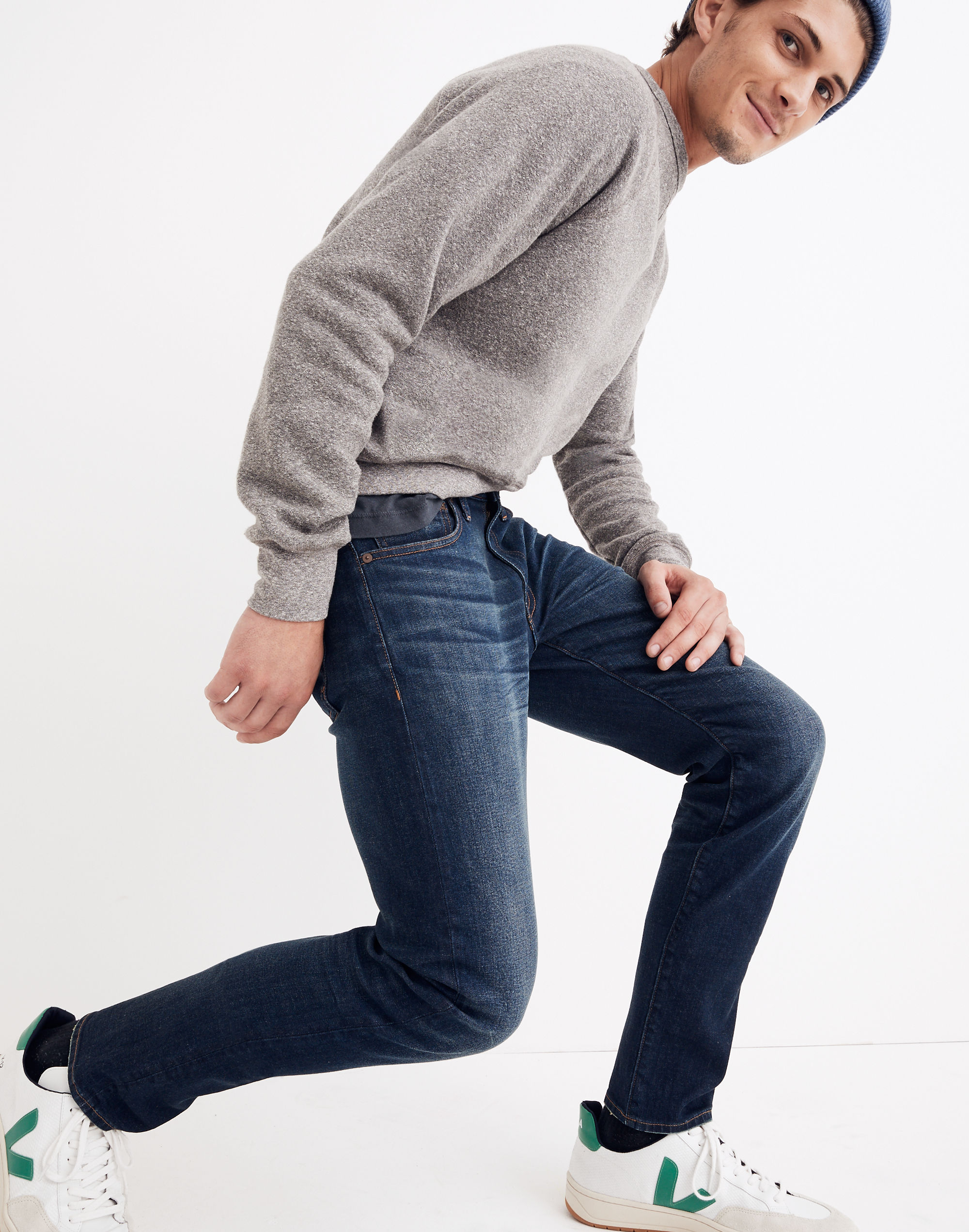 Selvedge Slim Jeans in Aldercreek Wash: Cone White Oak Edition