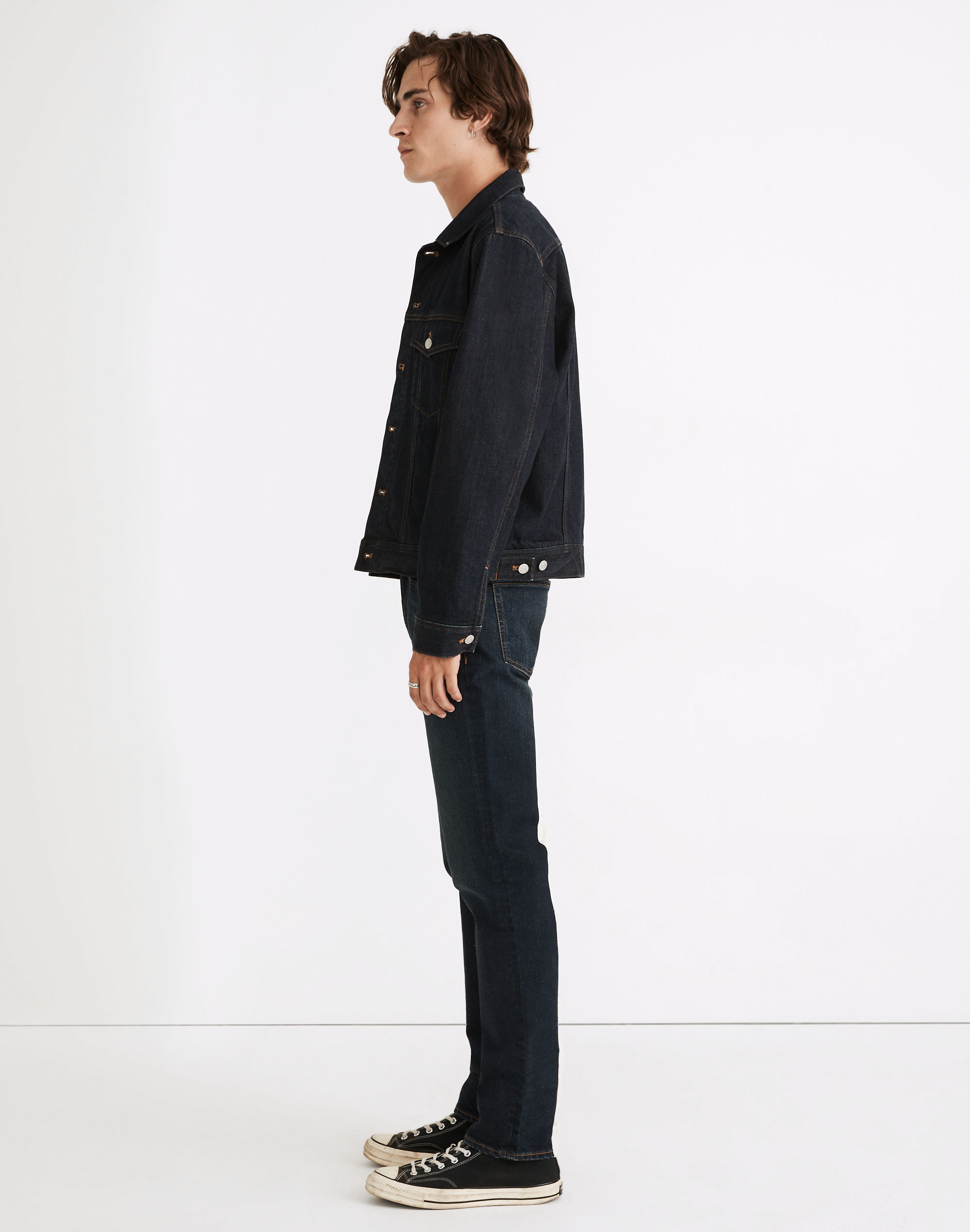 Straight Jeans in Brenford Wash