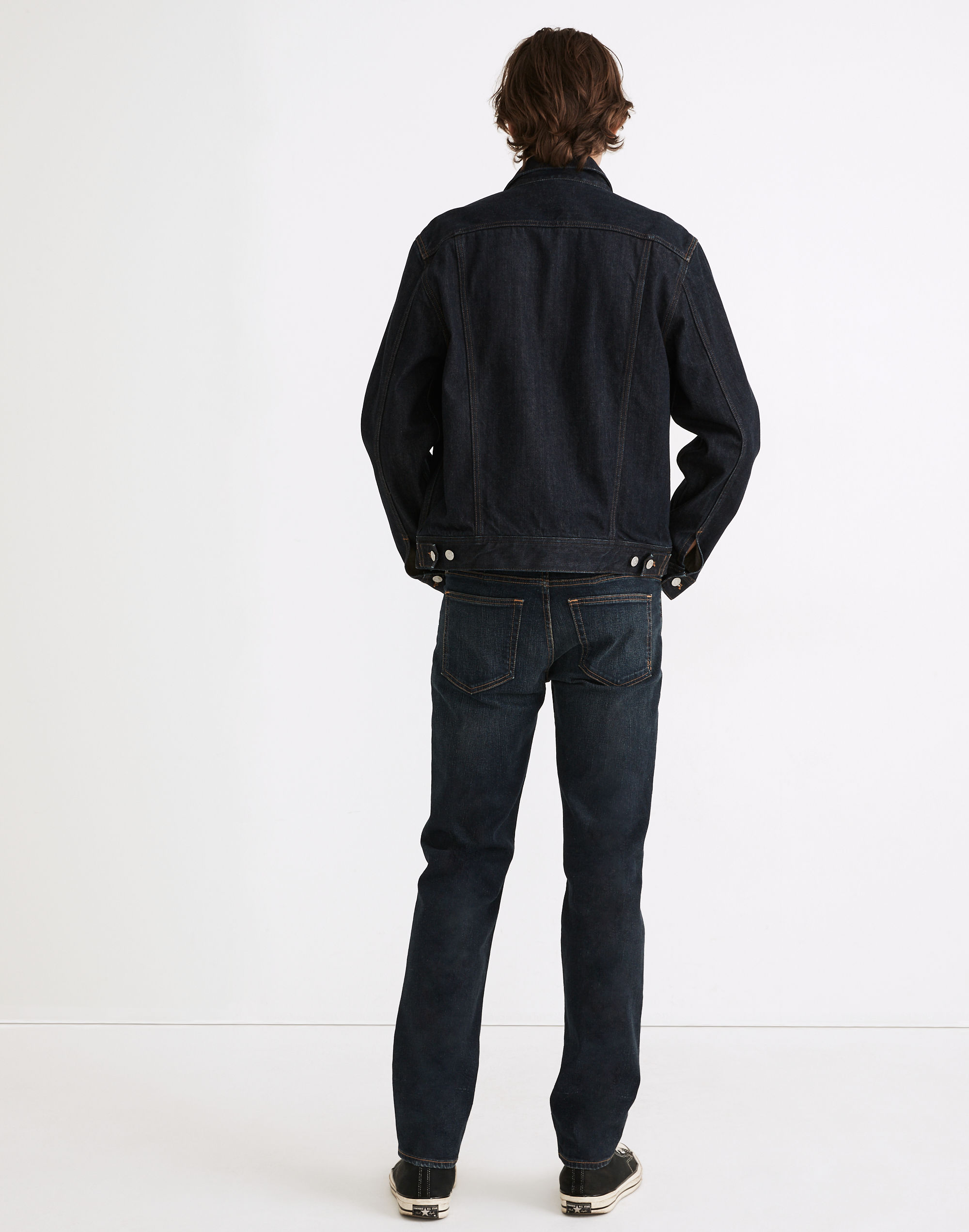 Straight Jeans in Brenford Wash
