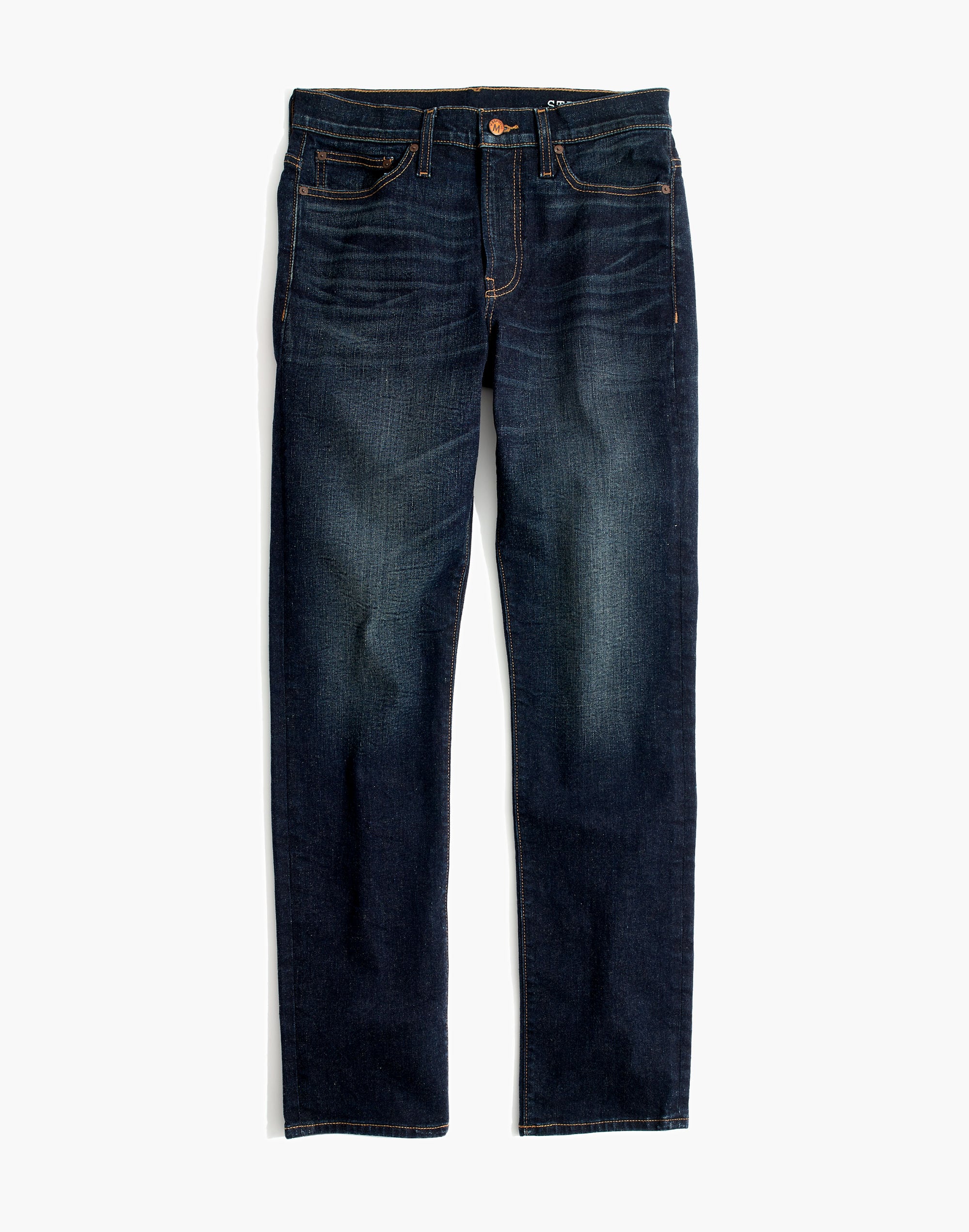 Straight Jeans in Brenford Wash