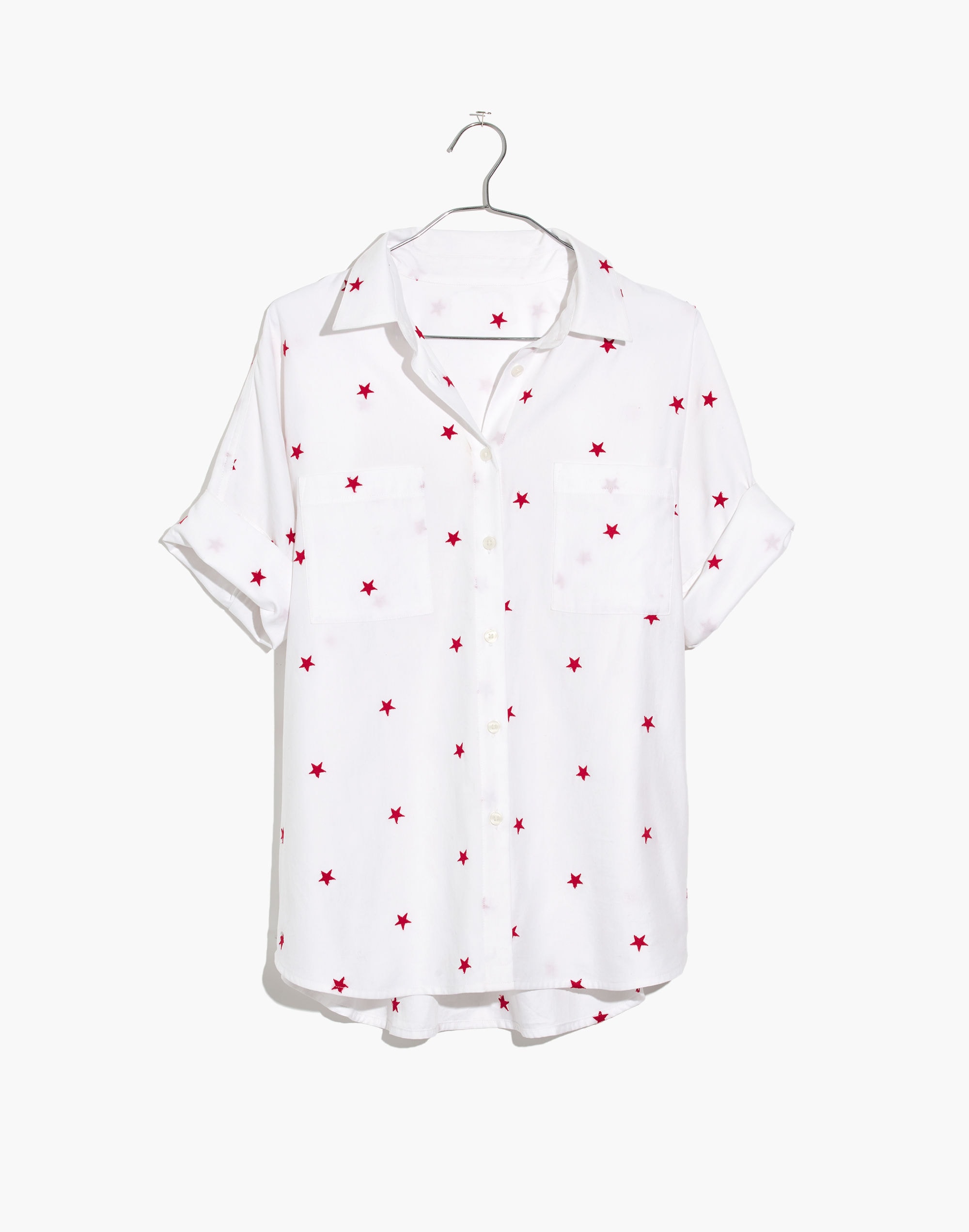 Star Embroidered Courier Shirt