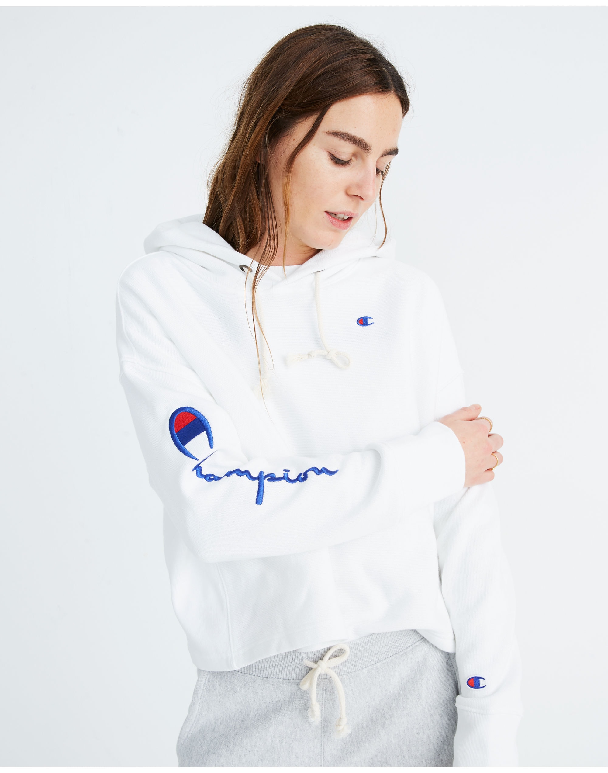champion&reg; maxi hoodie sweatshirt