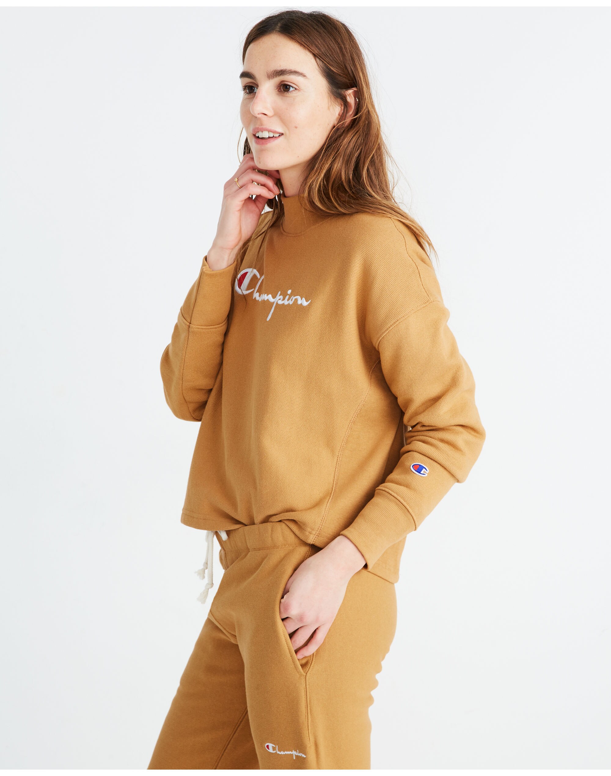 Champion&reg; High-Neck Sweatshirt