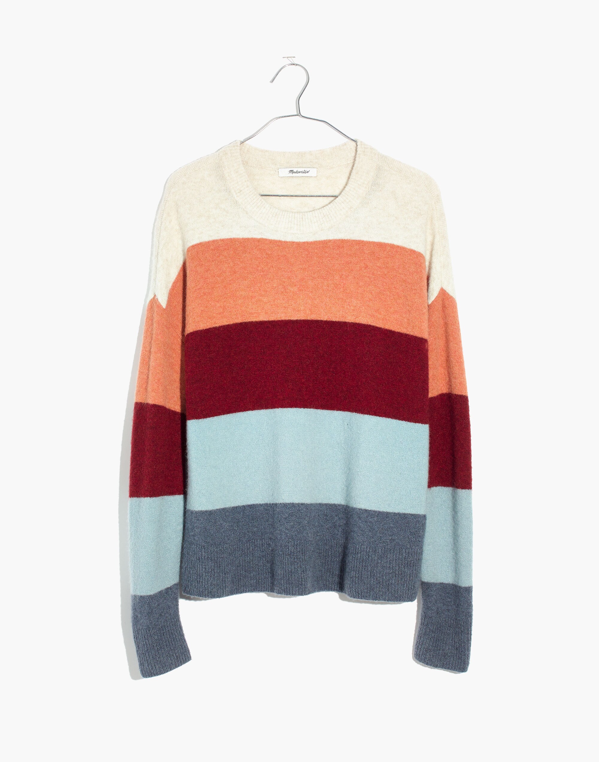Crofton Striped Pullover Sweater in Coziest Yarn in null image 5