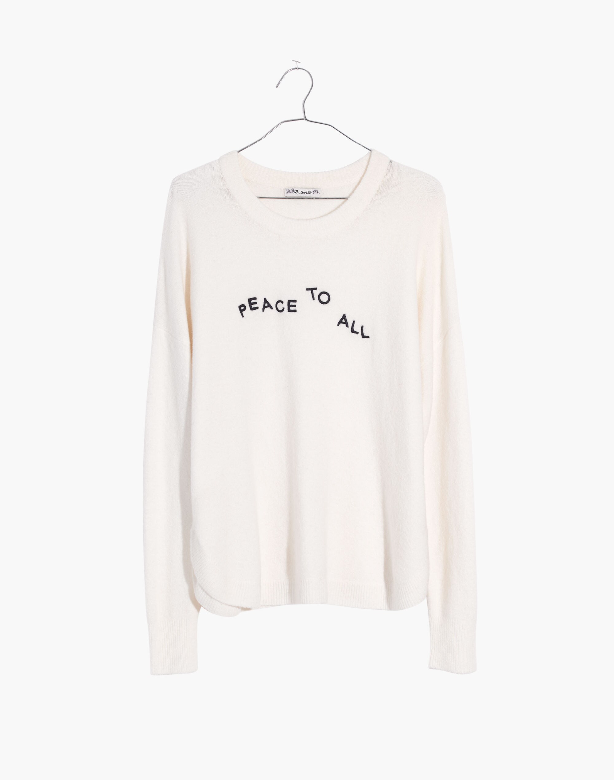 Peace to All Westlake Pullover Sweater in Coziest Yarn