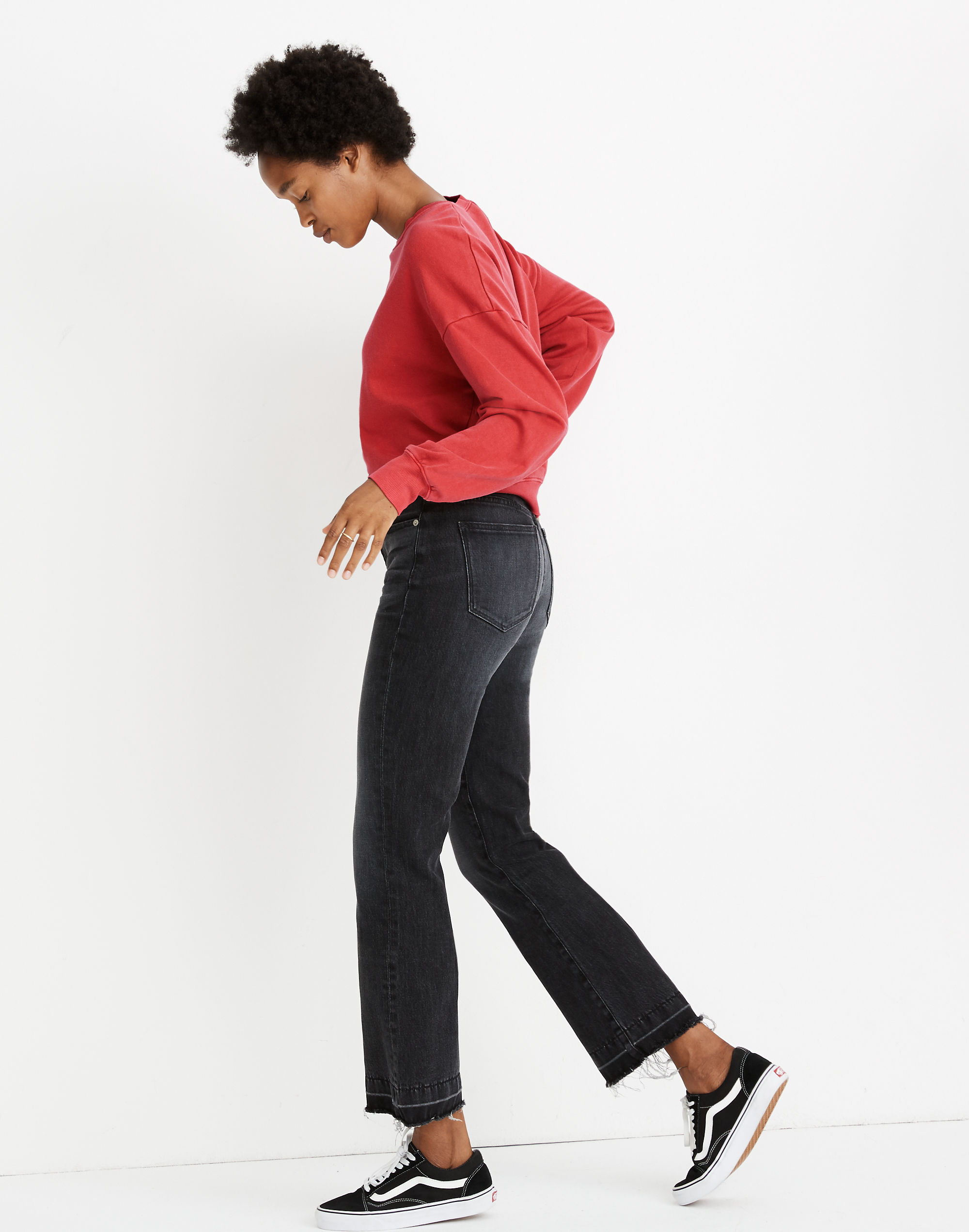 Rivet &amp; Thread Crop Sweatshirt