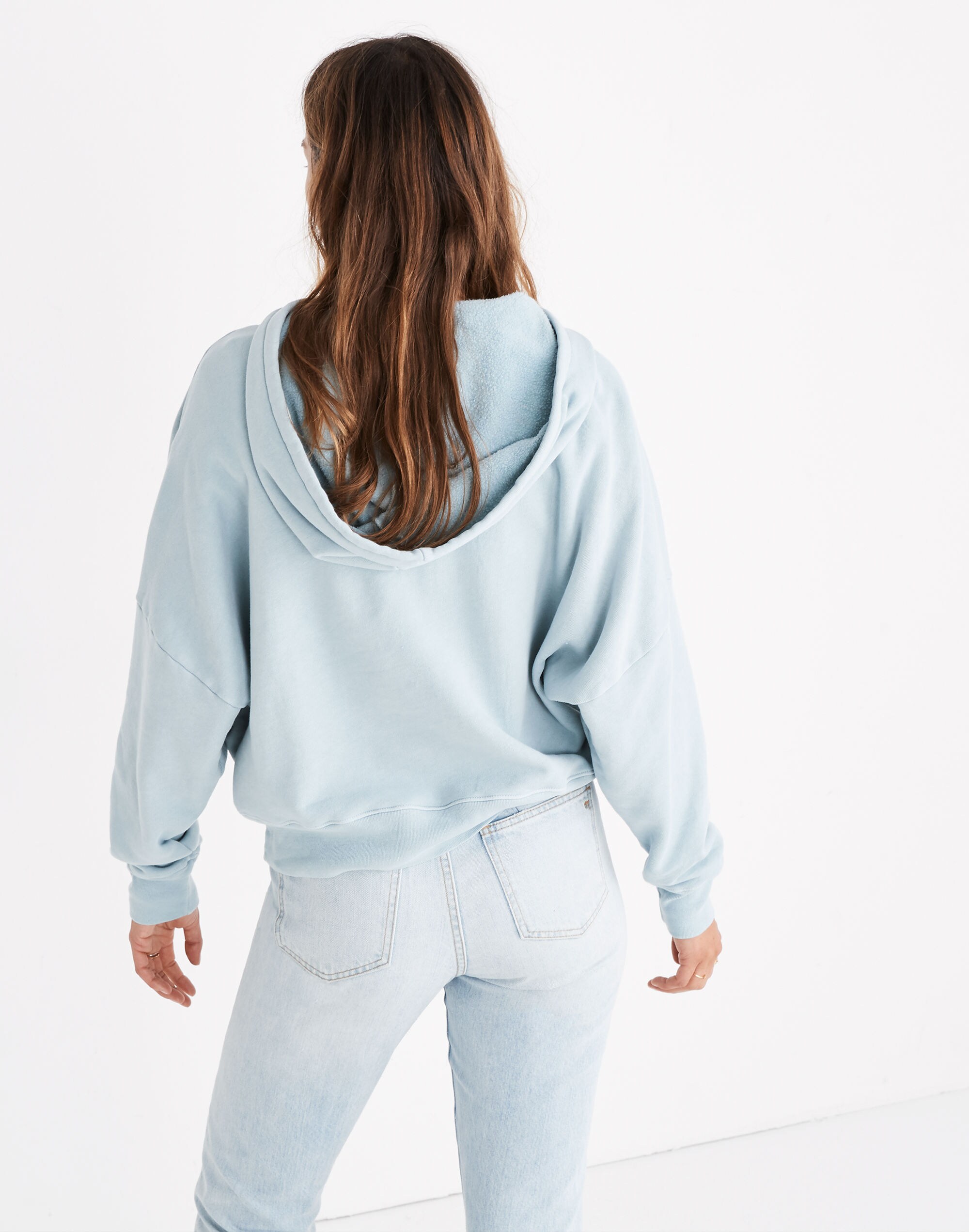 Rivet &amp; Thread Drop-Shoulder Hoodie Sweatshirt