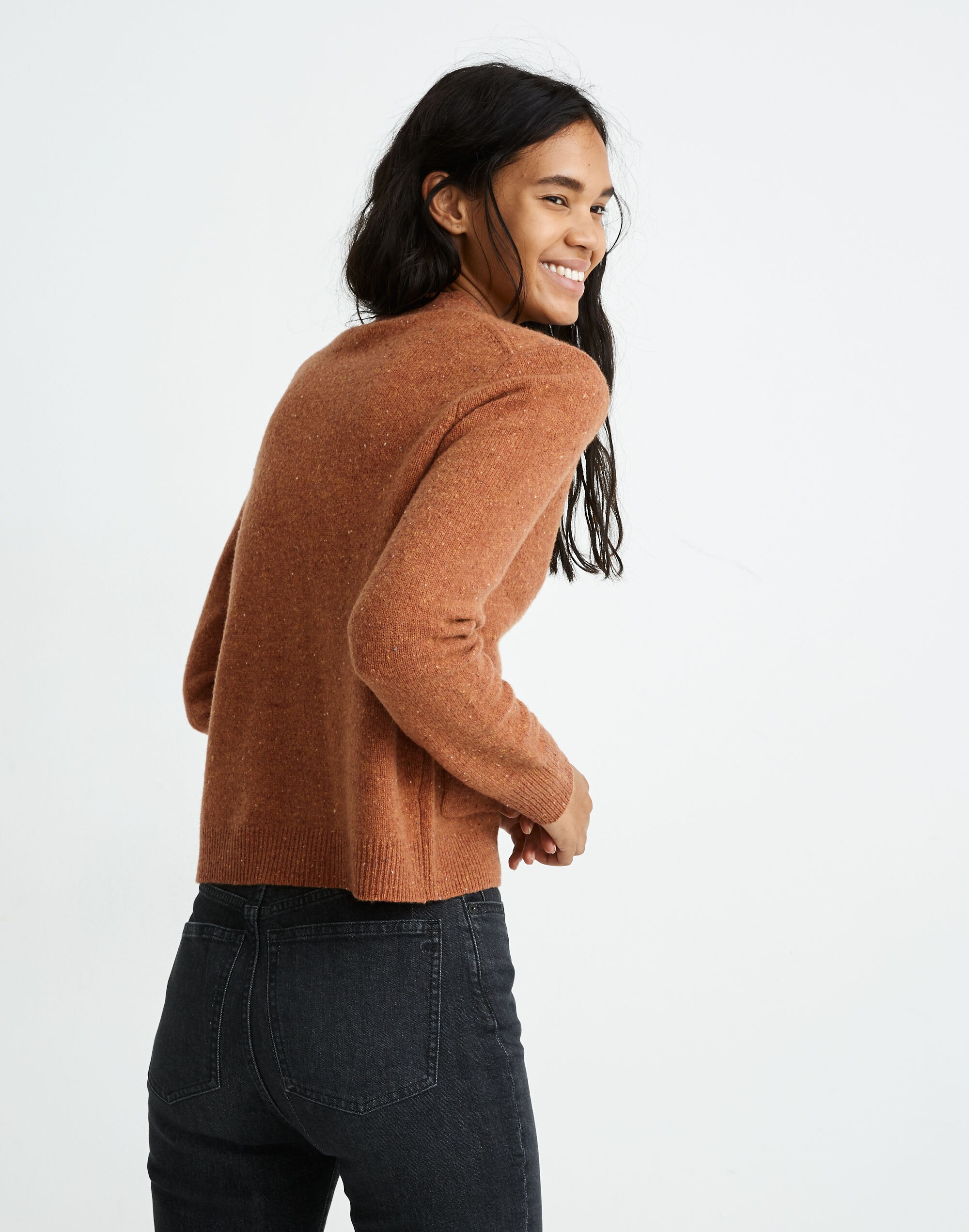 Shrunken Cardigan Sweater