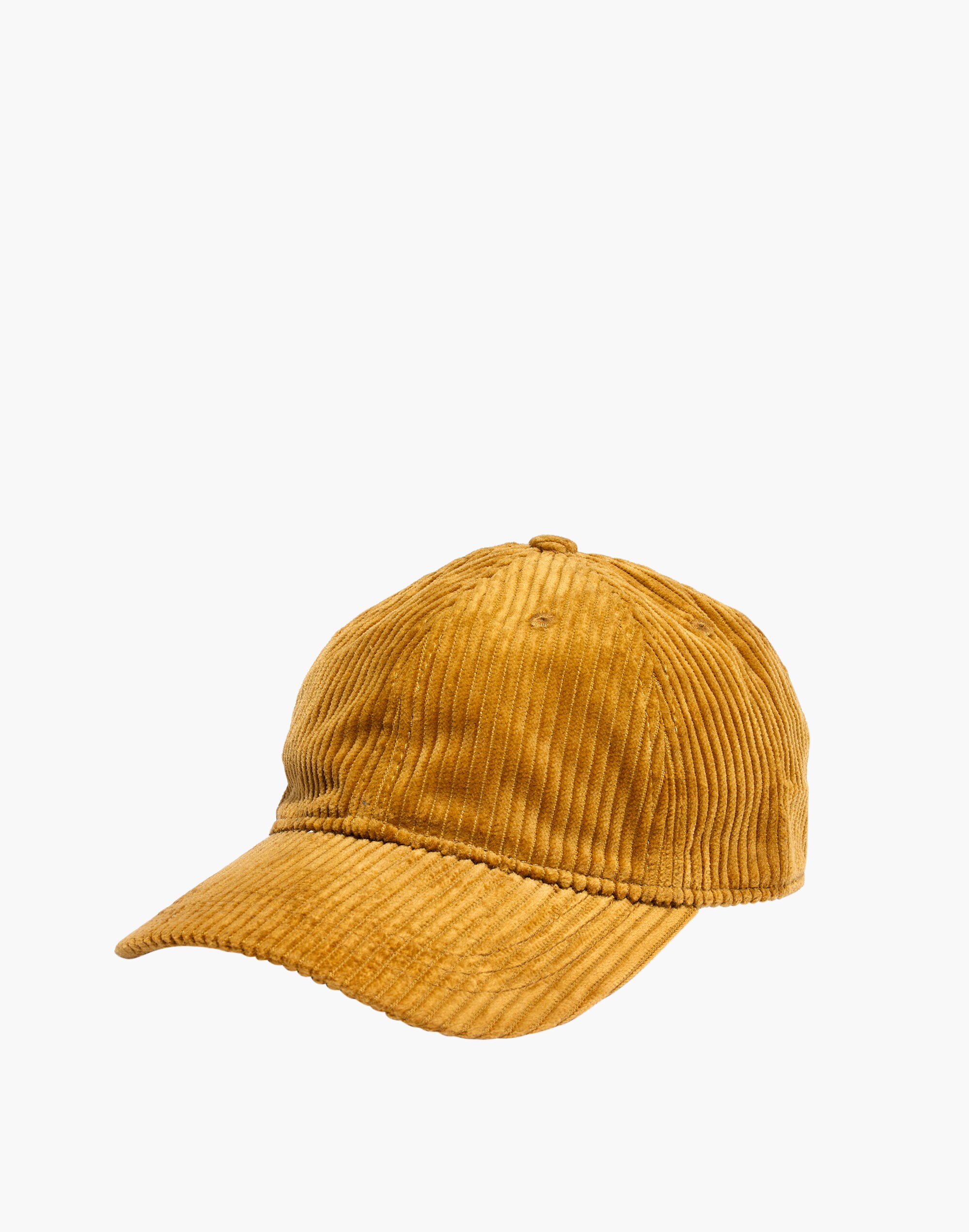 corduroy baseball cap