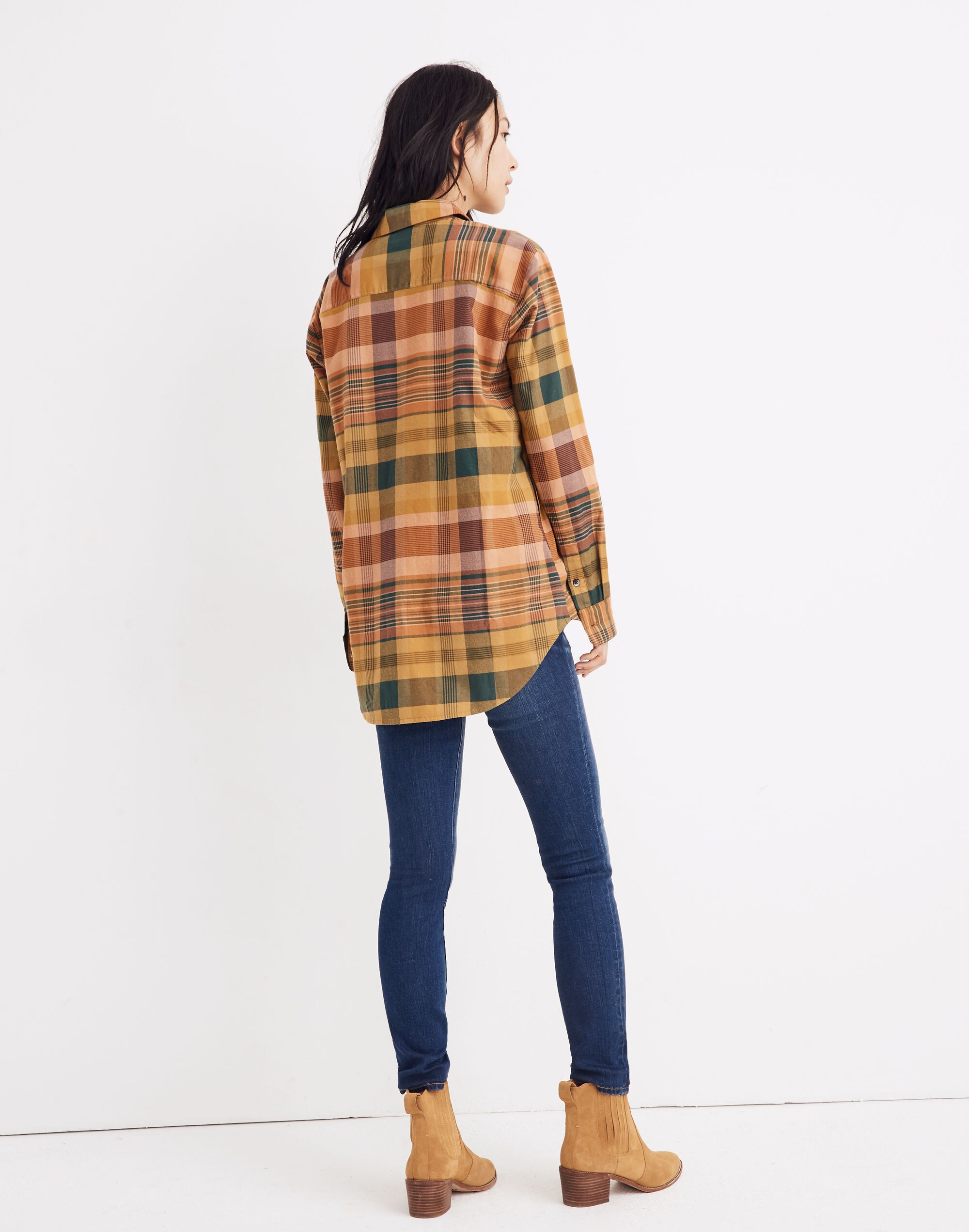 Flannel Sunday Shirt in Seconda Plaid