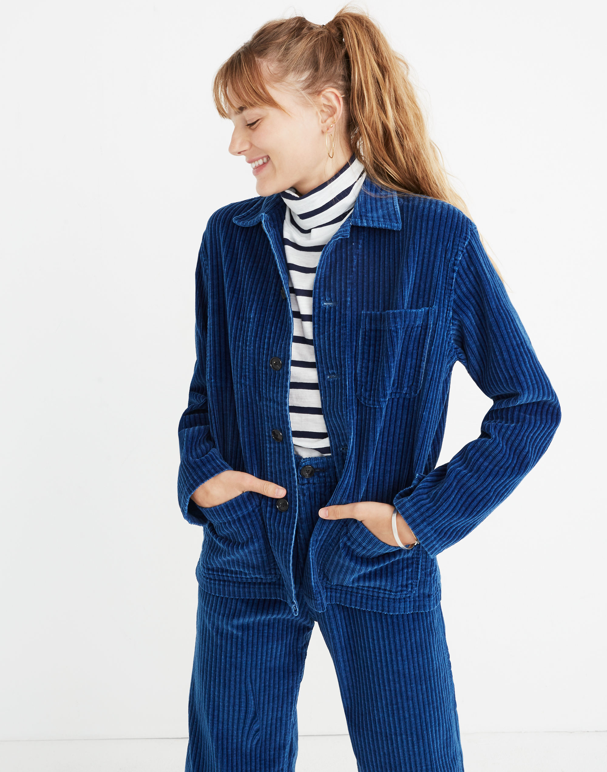caron callahan&trade; corduroy krasner jacket