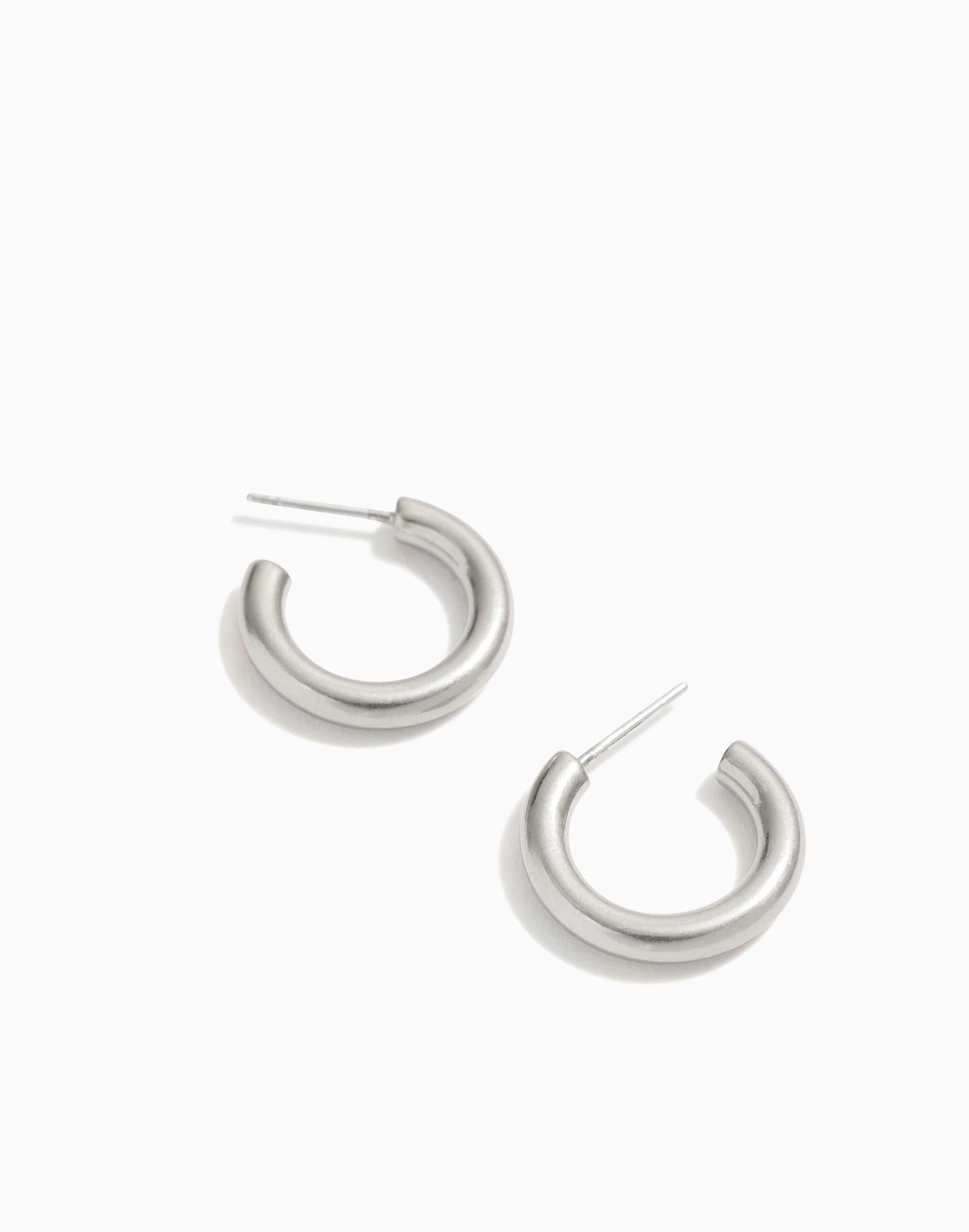 Chunky Small Hoop Earrings