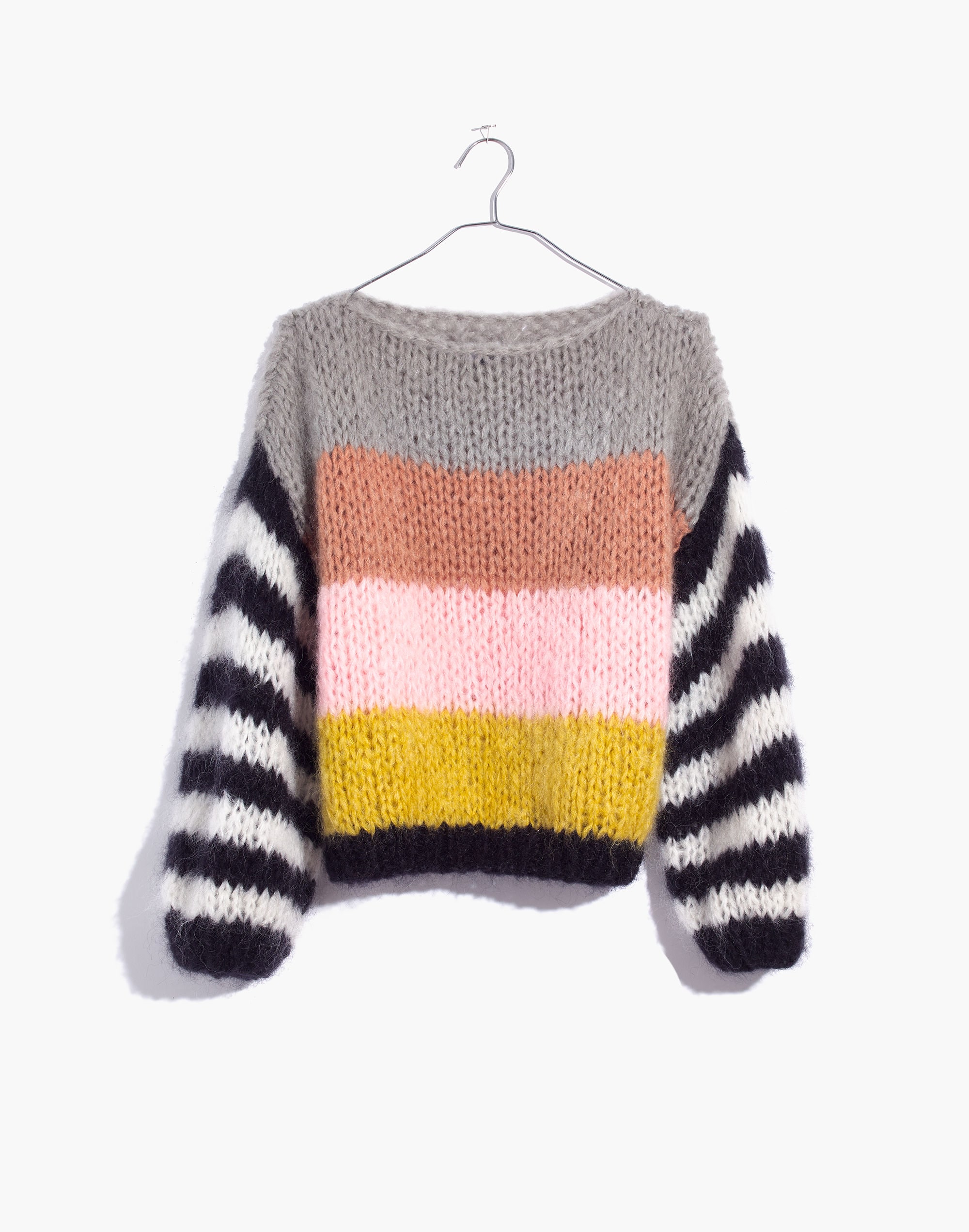 Madewell x Maiami Striped Big Sweater
