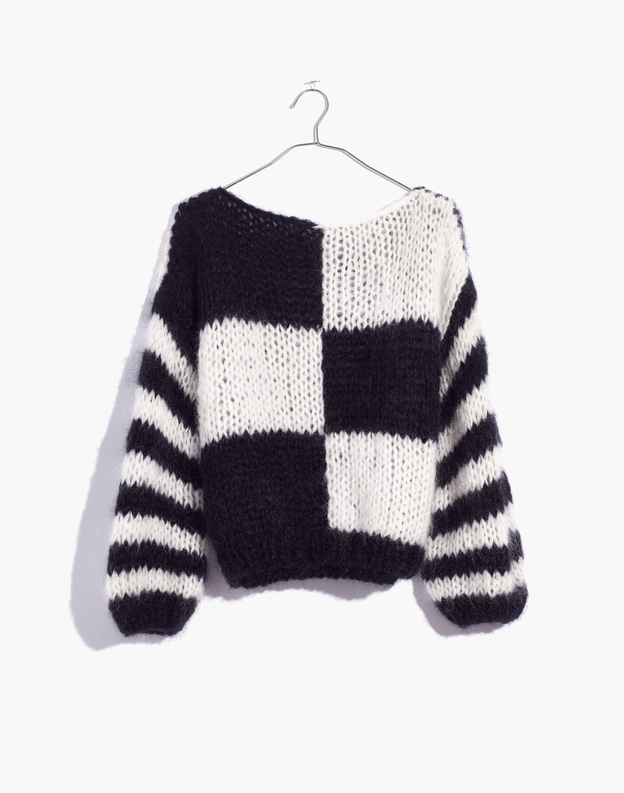 Madewell x Maiami Checker Big Sweater