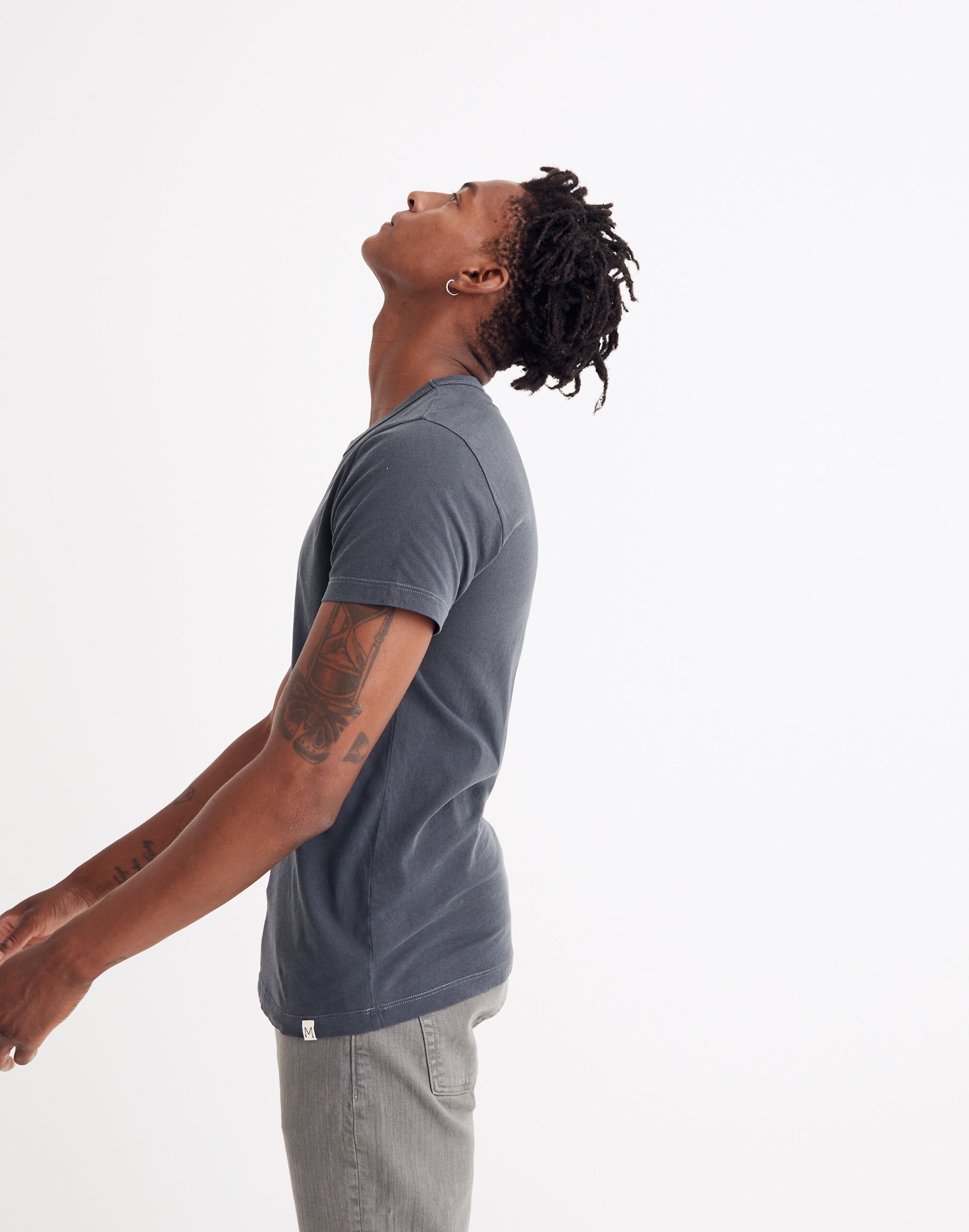 Garment-Dyed Allday Crewneck Tee