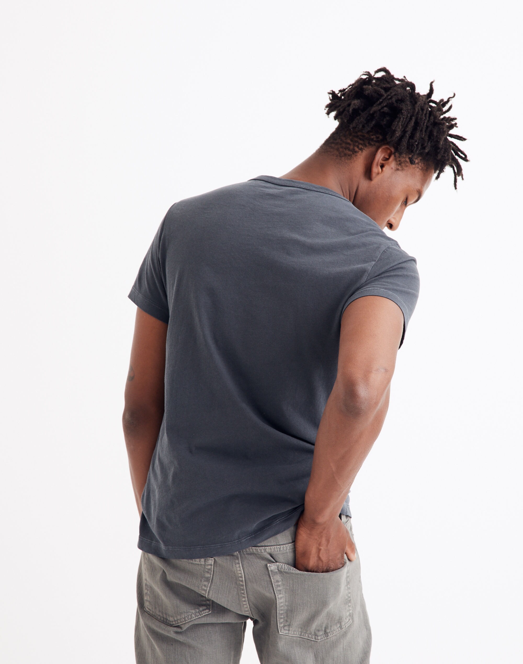 Garment-Dyed Allday Crewneck Tee