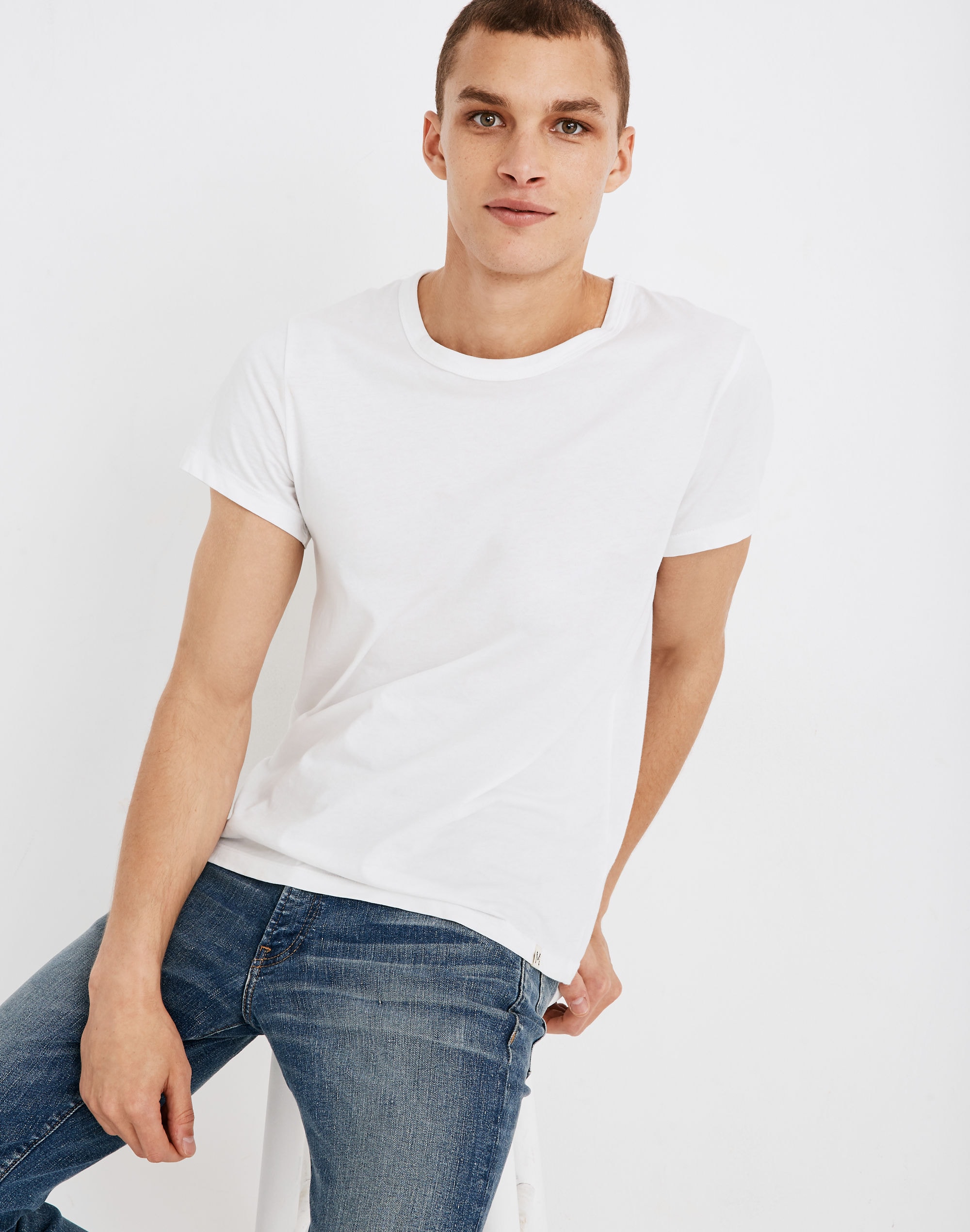 Garment-Dyed Allday Crewneck Tee