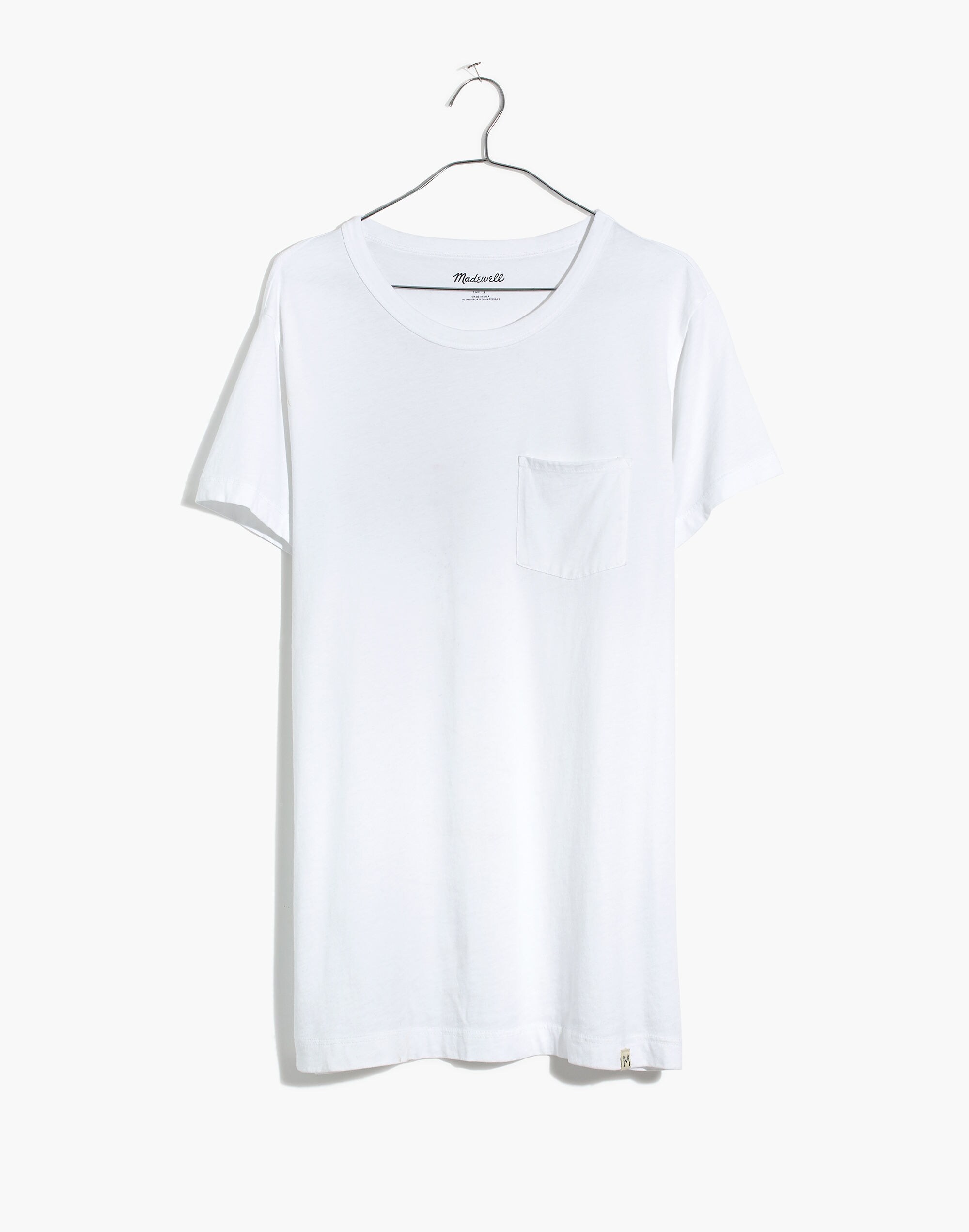 Garment-Dyed Allday Crewneck Pocket Tee