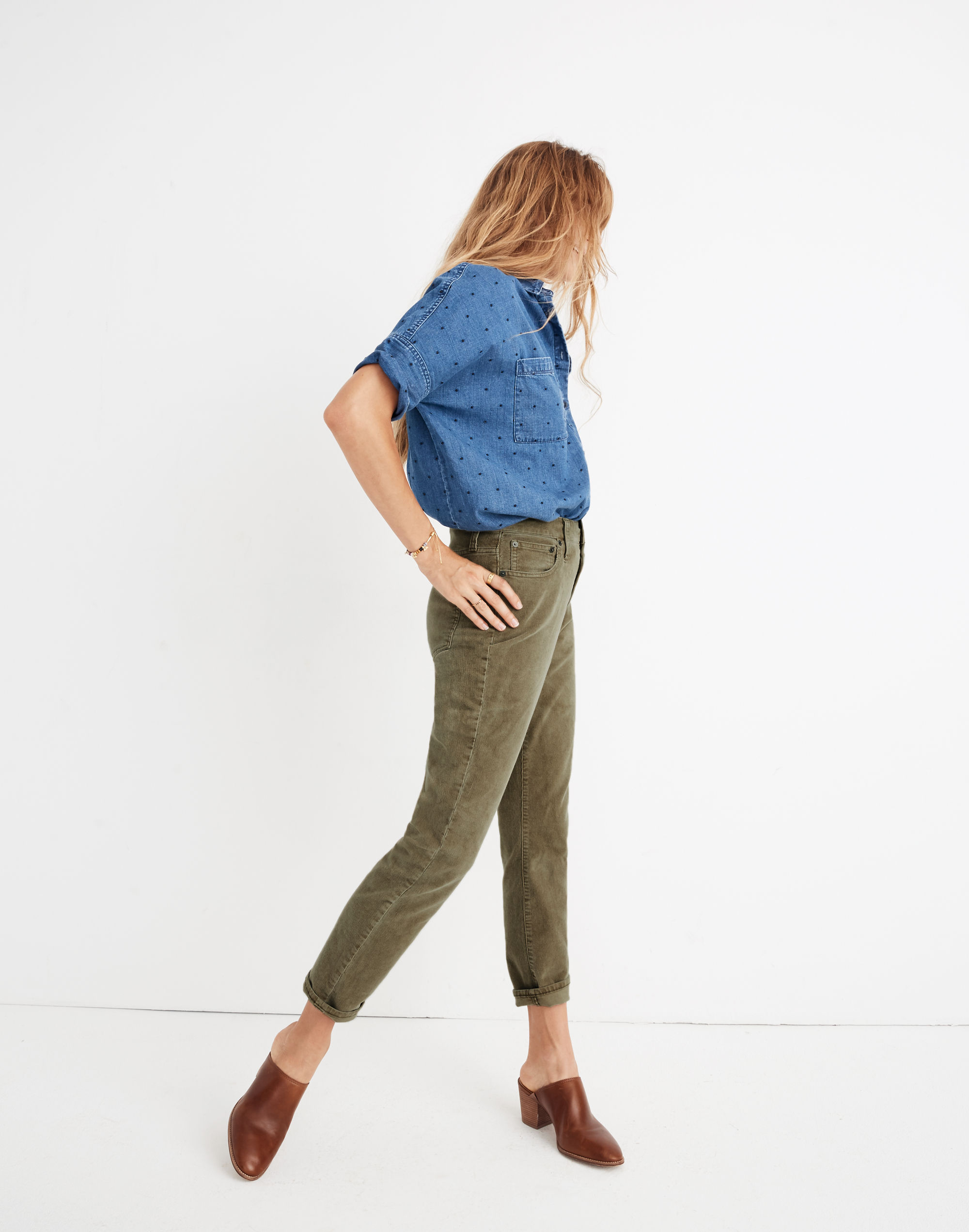 The Tall High-Rise Slim Boyjean: Corduroy Edition