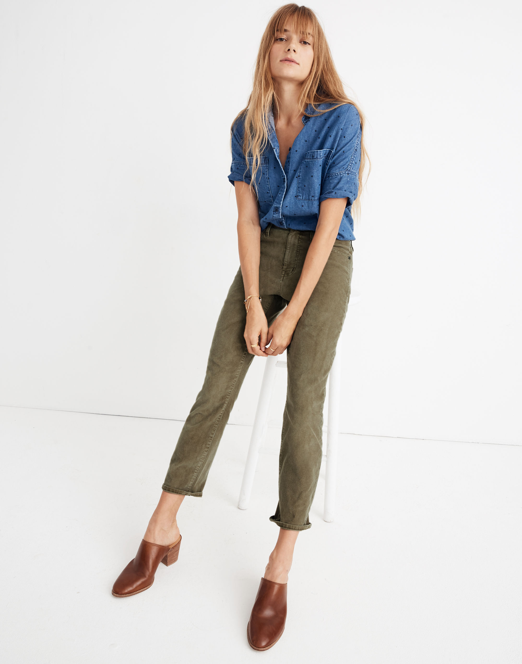 The Tall High-Rise Slim Boyjean: Corduroy Edition