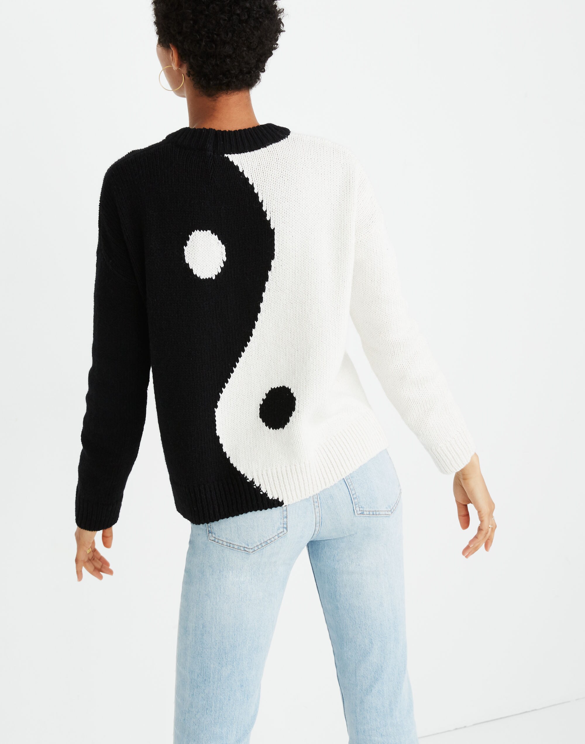 Yin-Yang Pullover Sweater