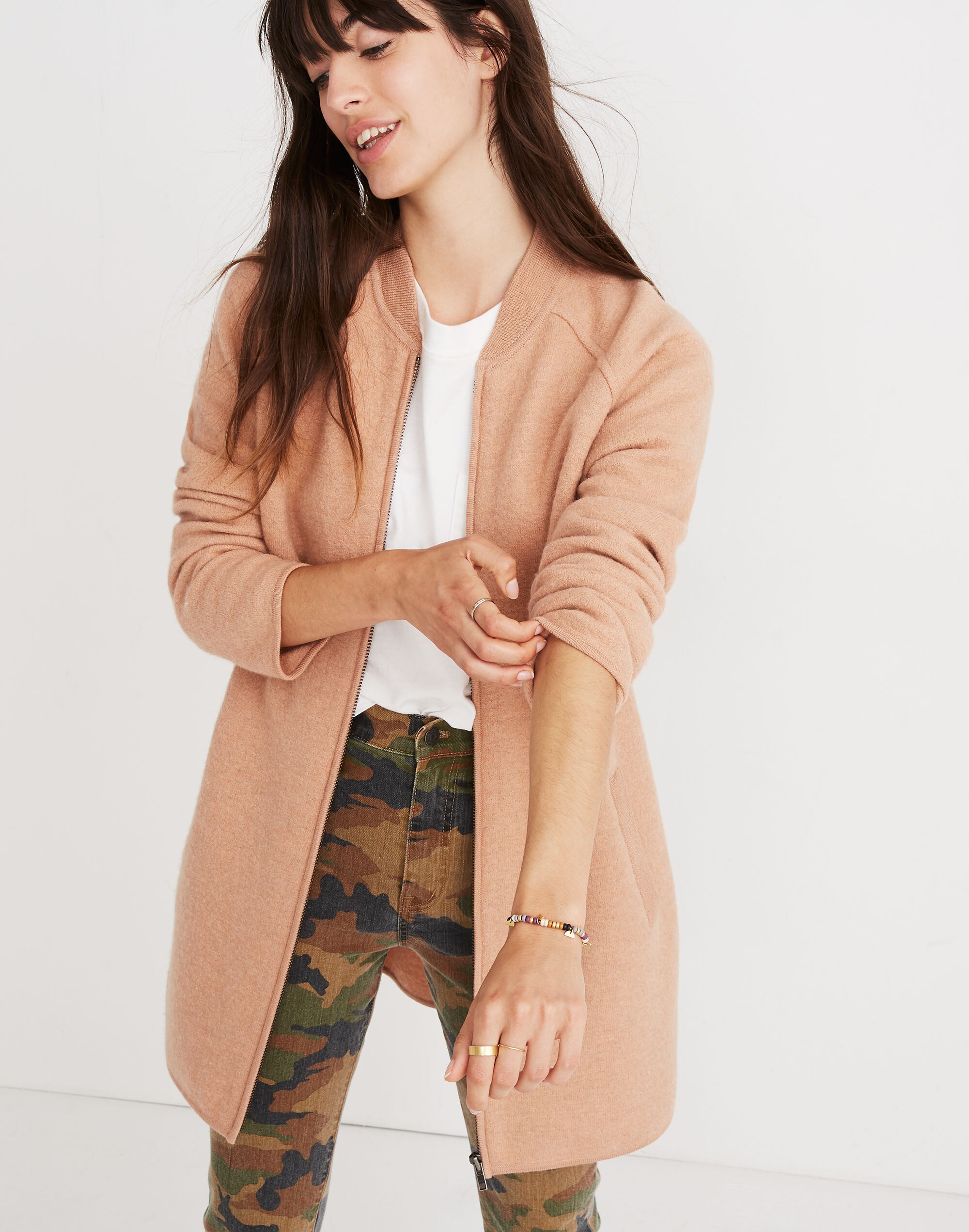 Bomber Sweater-Jacket