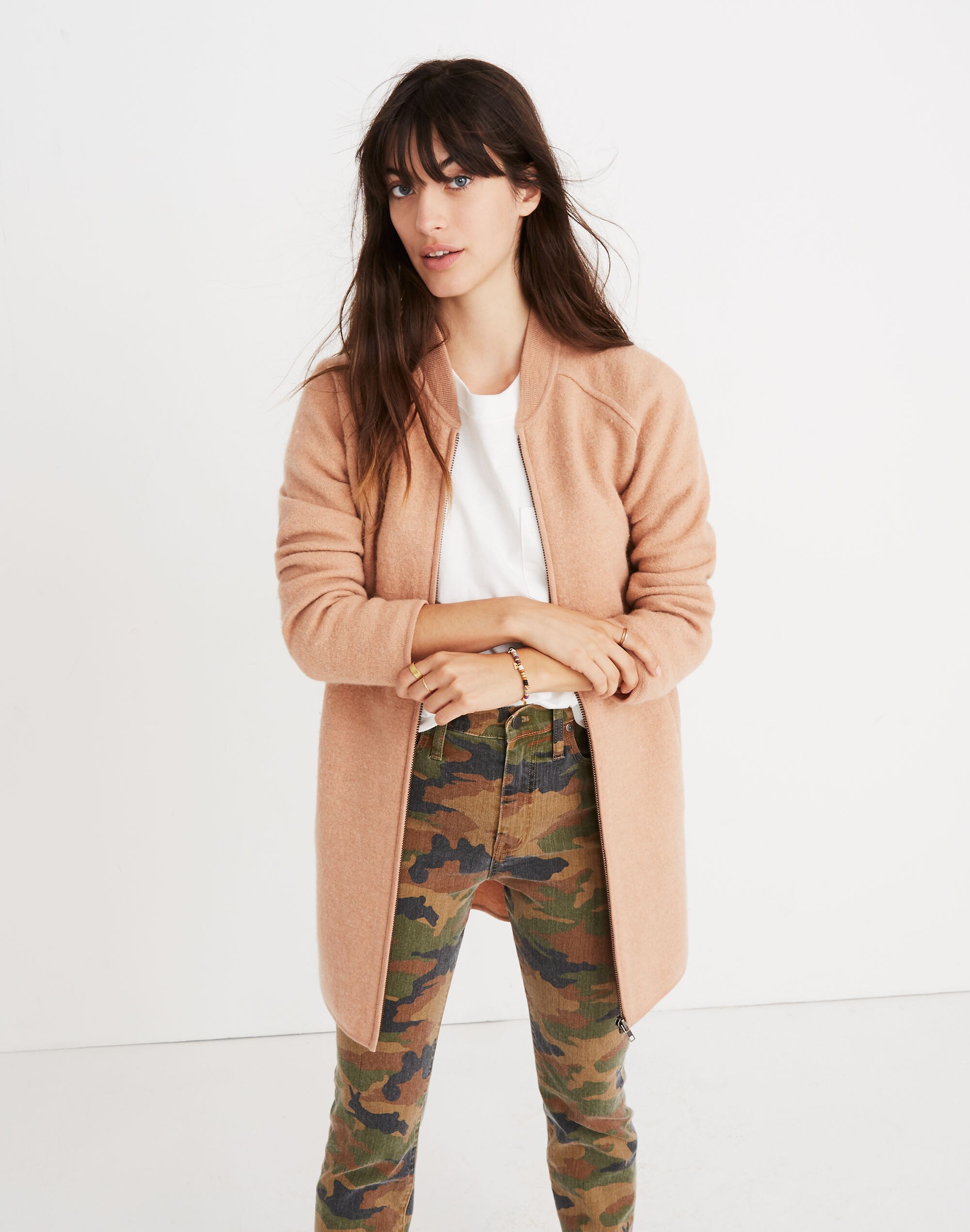 Bomber Sweater-Jacket