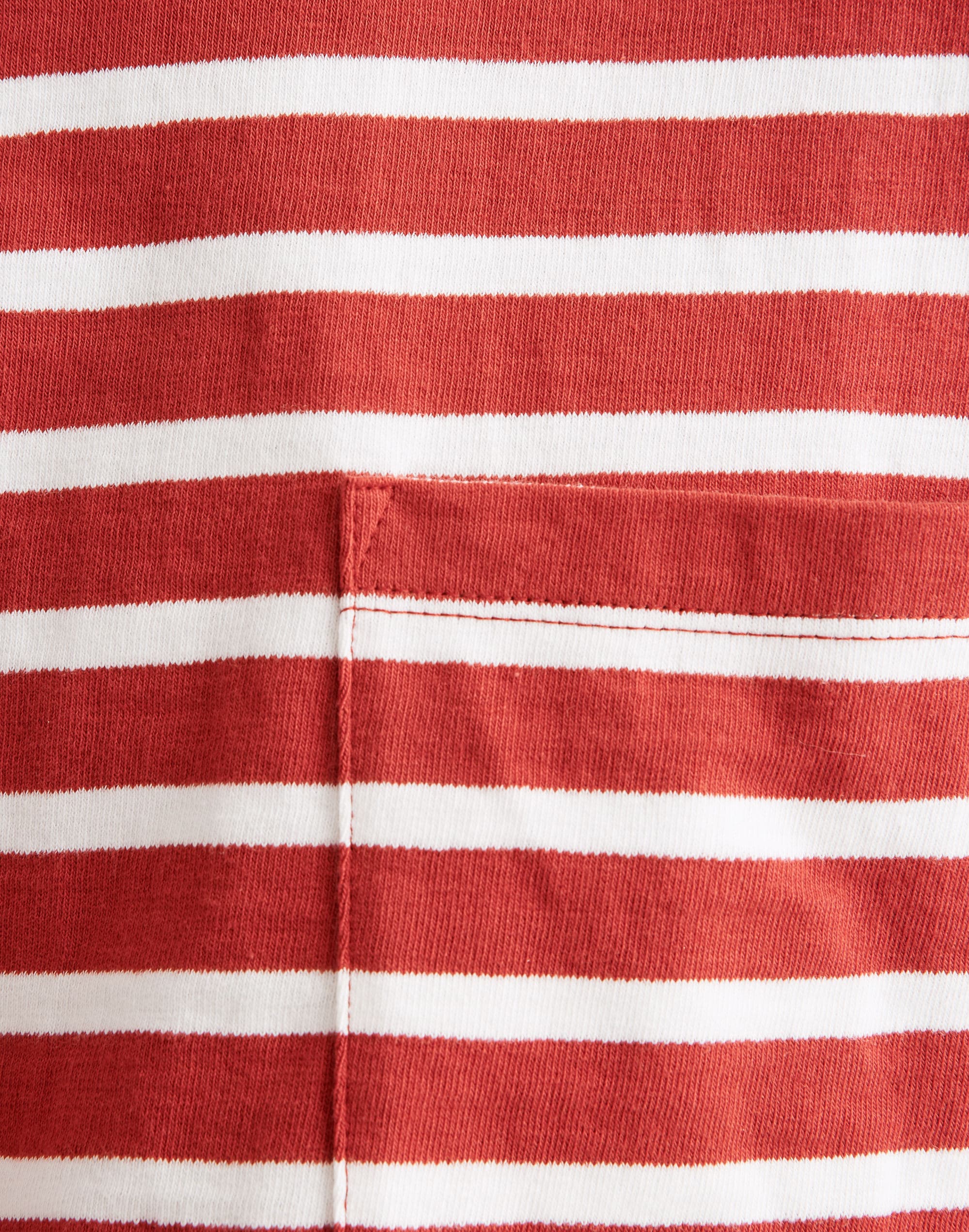 Easy Crop Tee in Judd Stripe