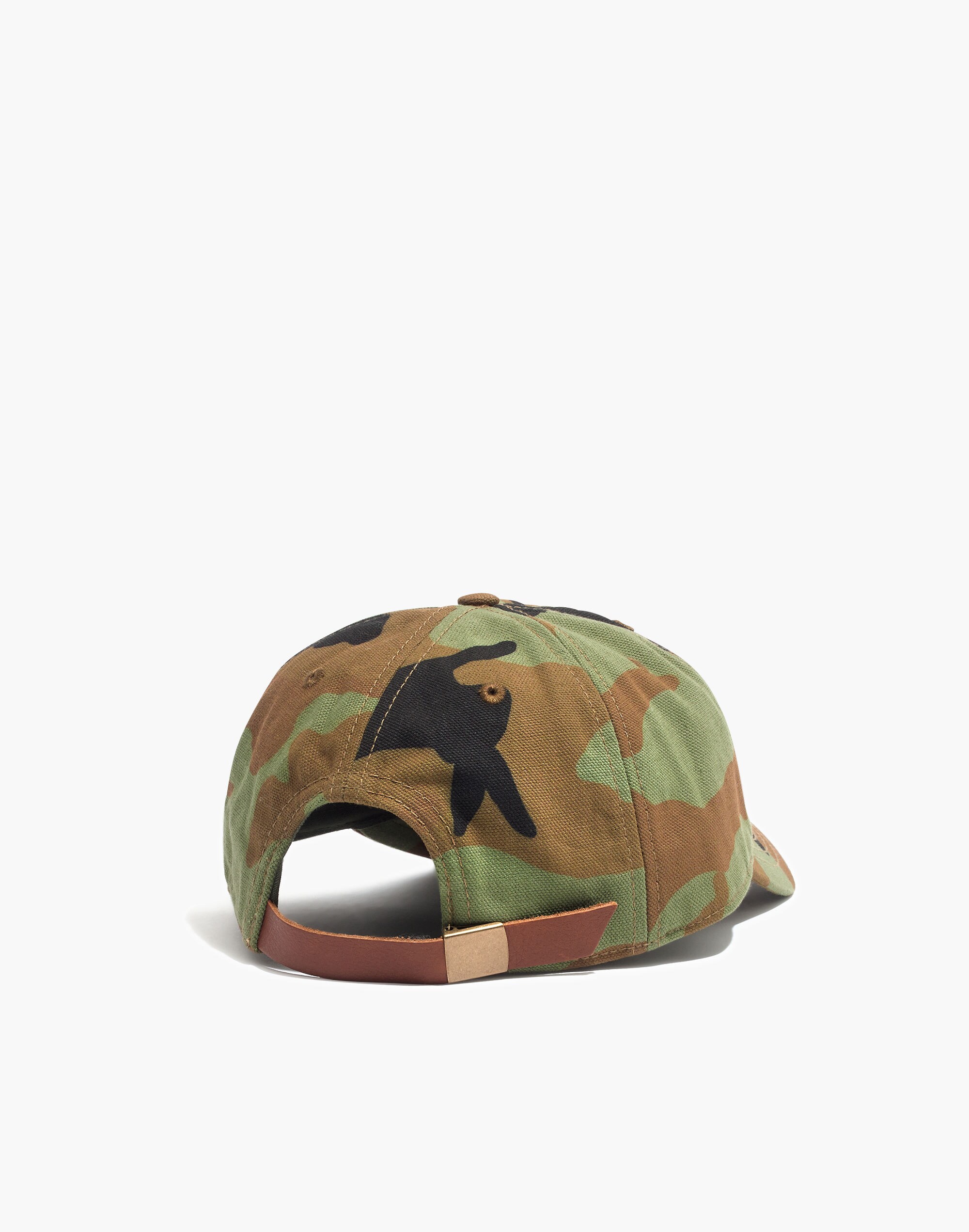 Canvas Baseball Cap in Cottontail Camo