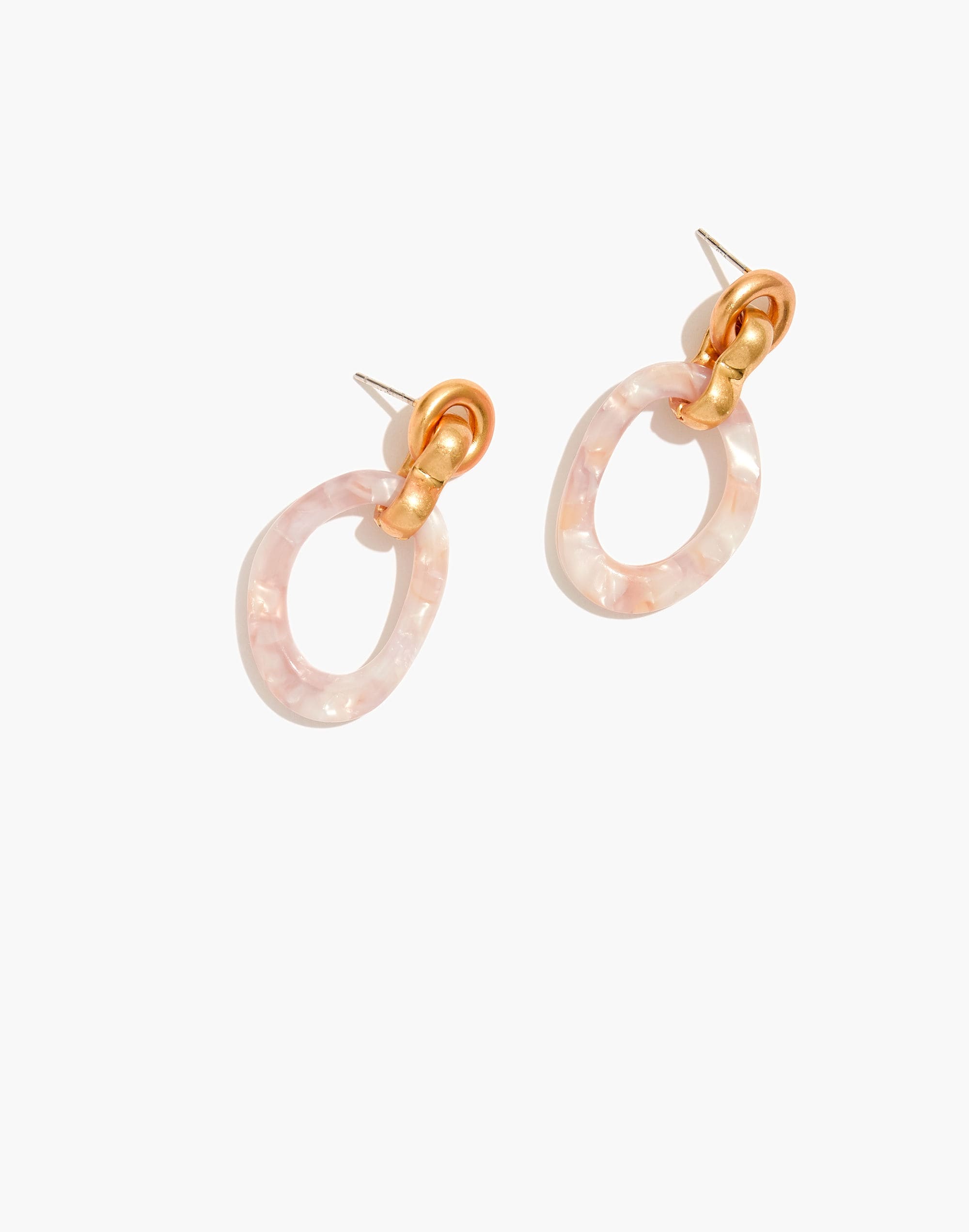 Acrylic Link Earrings