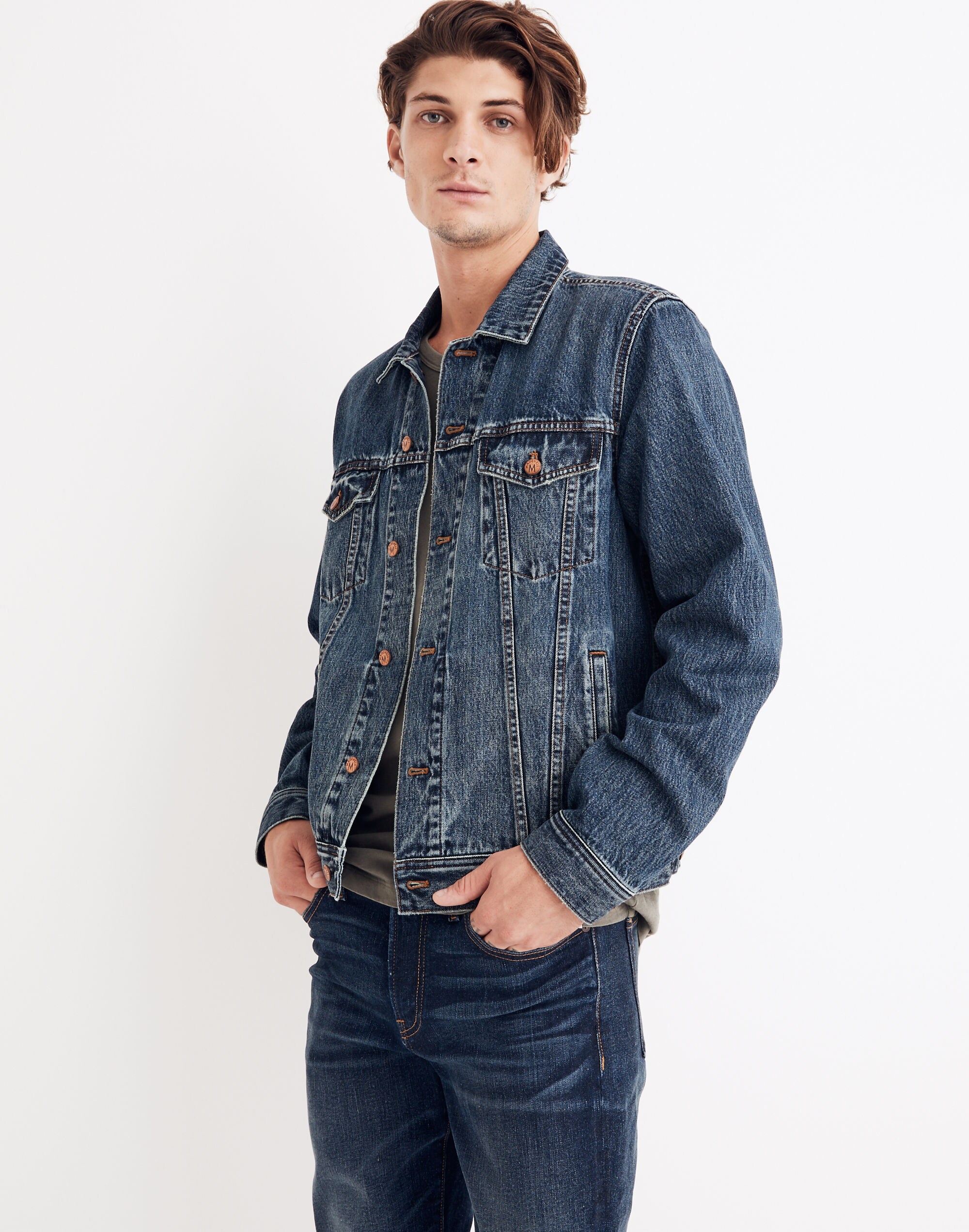 Classic Jean Jacket in Medium Indigo