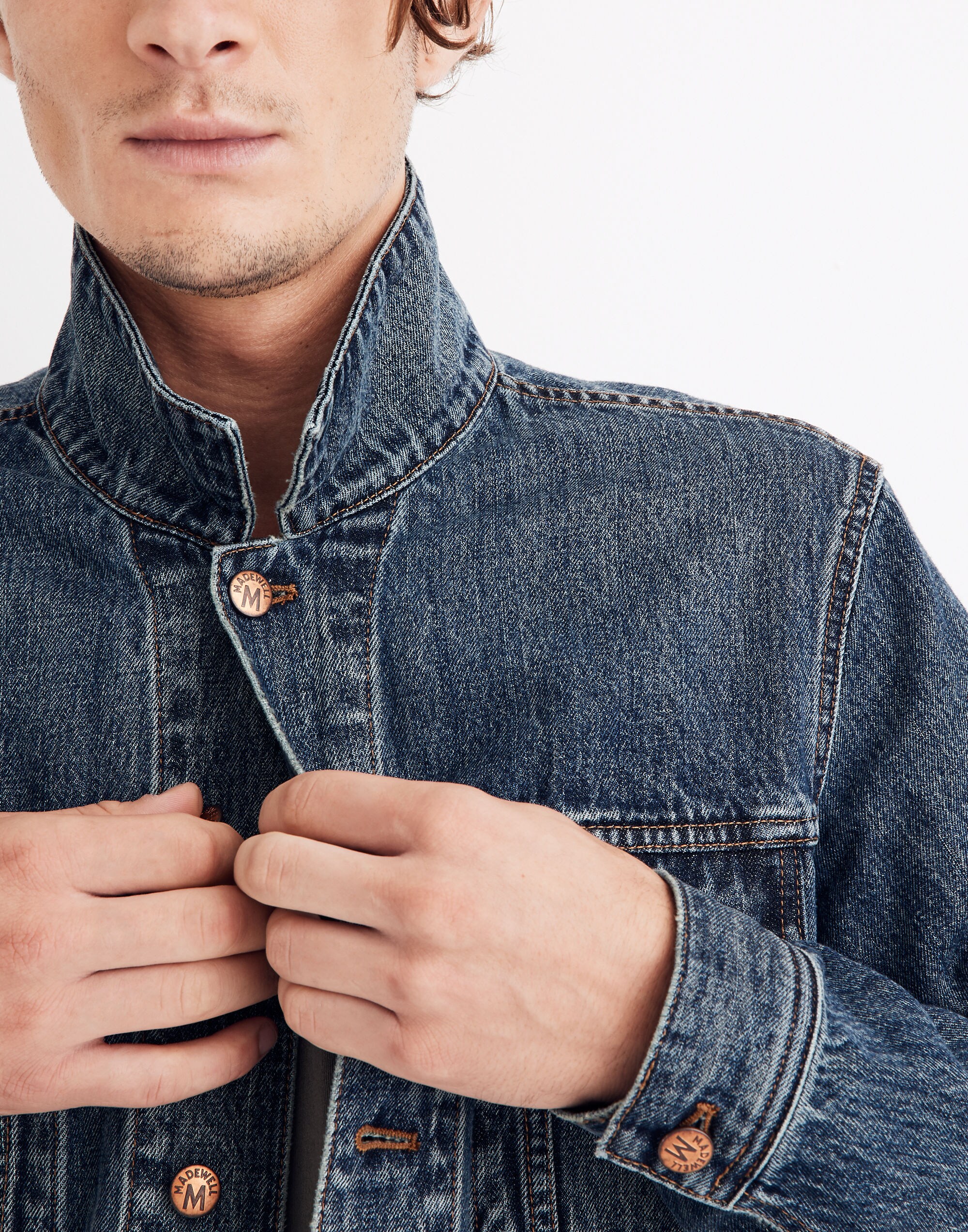 Classic Jean Jacket in Medium Indigo