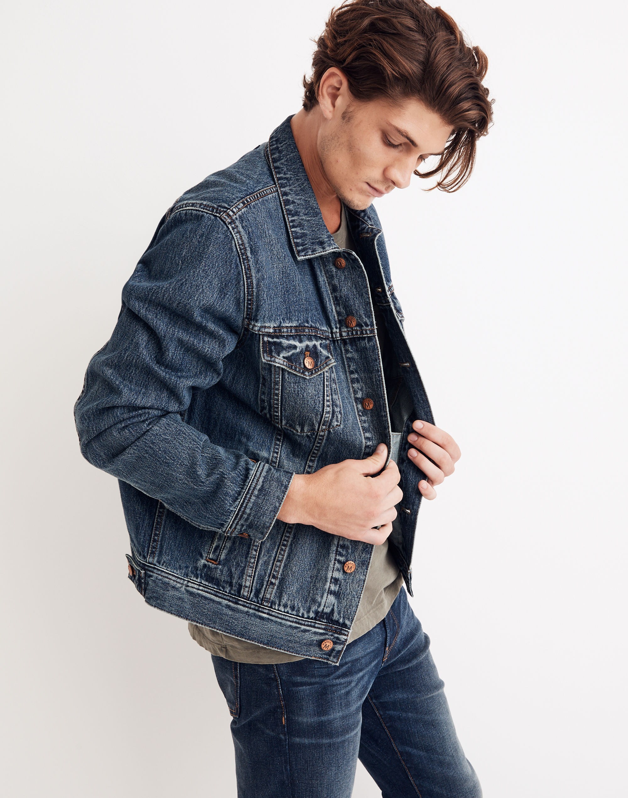 Classic Jean Jacket in Medium Indigo
