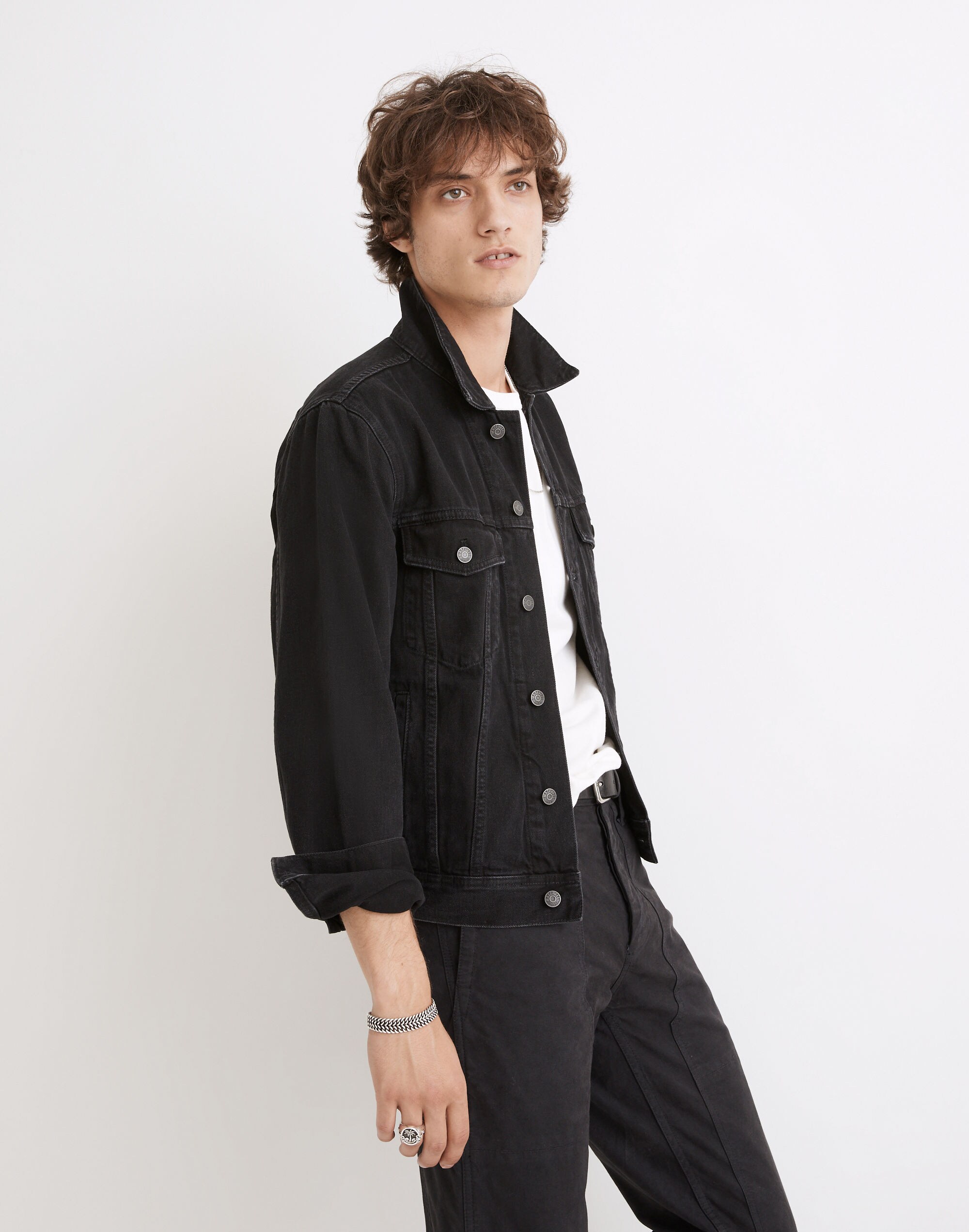 Classic Jean Jacket in Black