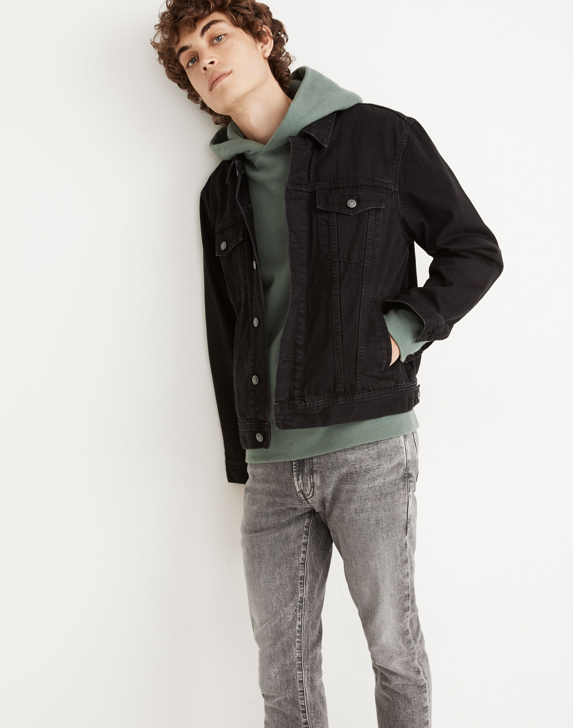 Classic Jean Jacket in Black