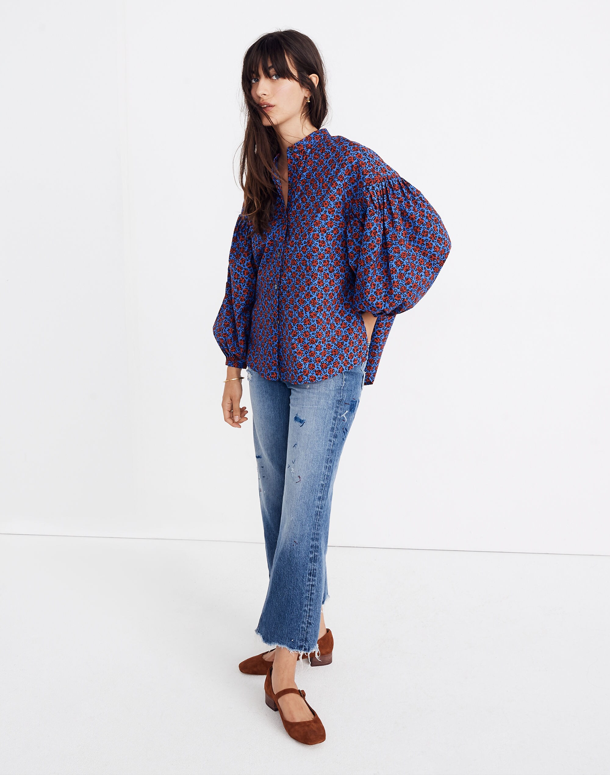 Whit&reg; Neely Shirt in Mark Print